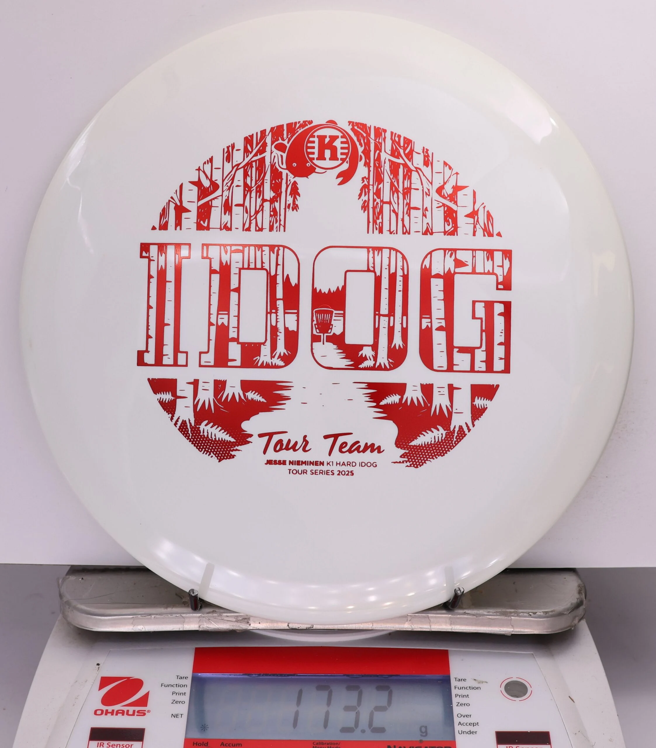 680148 K1 Hard Idog, Jesse Nieminen 2025 Tour Series - #913 White, 173