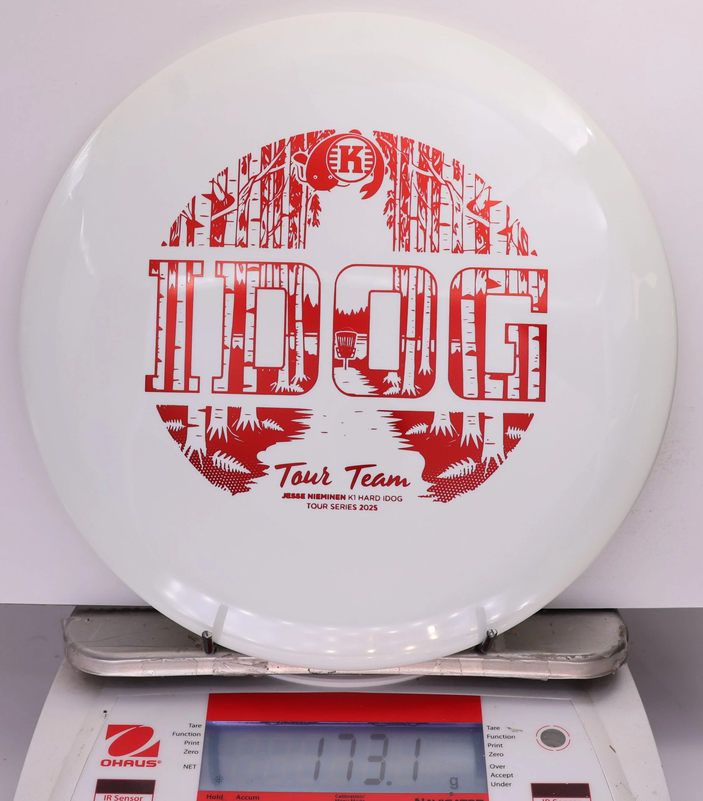 680151 K1 Hard Idog, Jesse Nieminen 2025 Tour Series - #914 White, 173