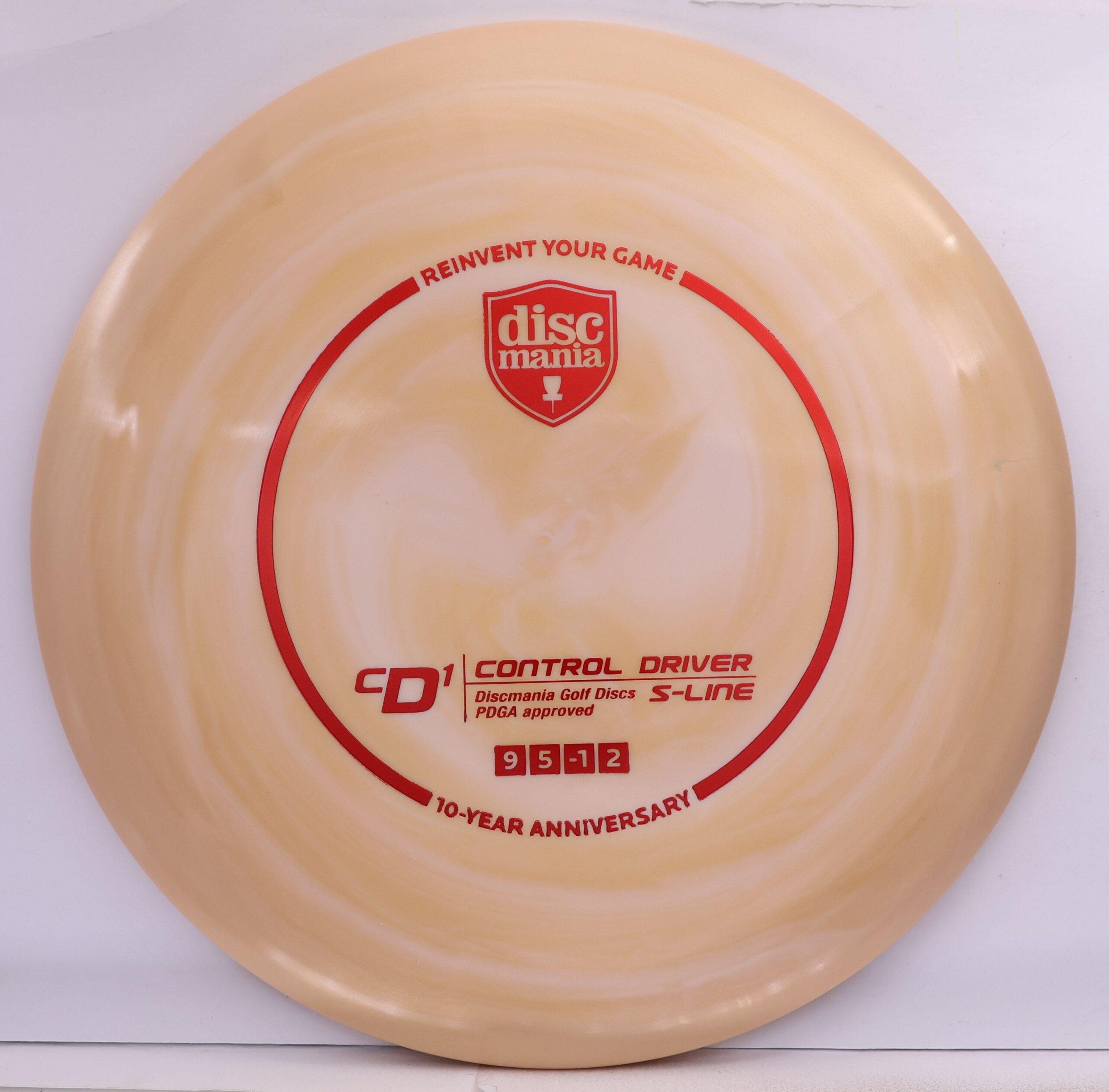 Golden Swirl S-Line CD1, 10 Year Anniversary