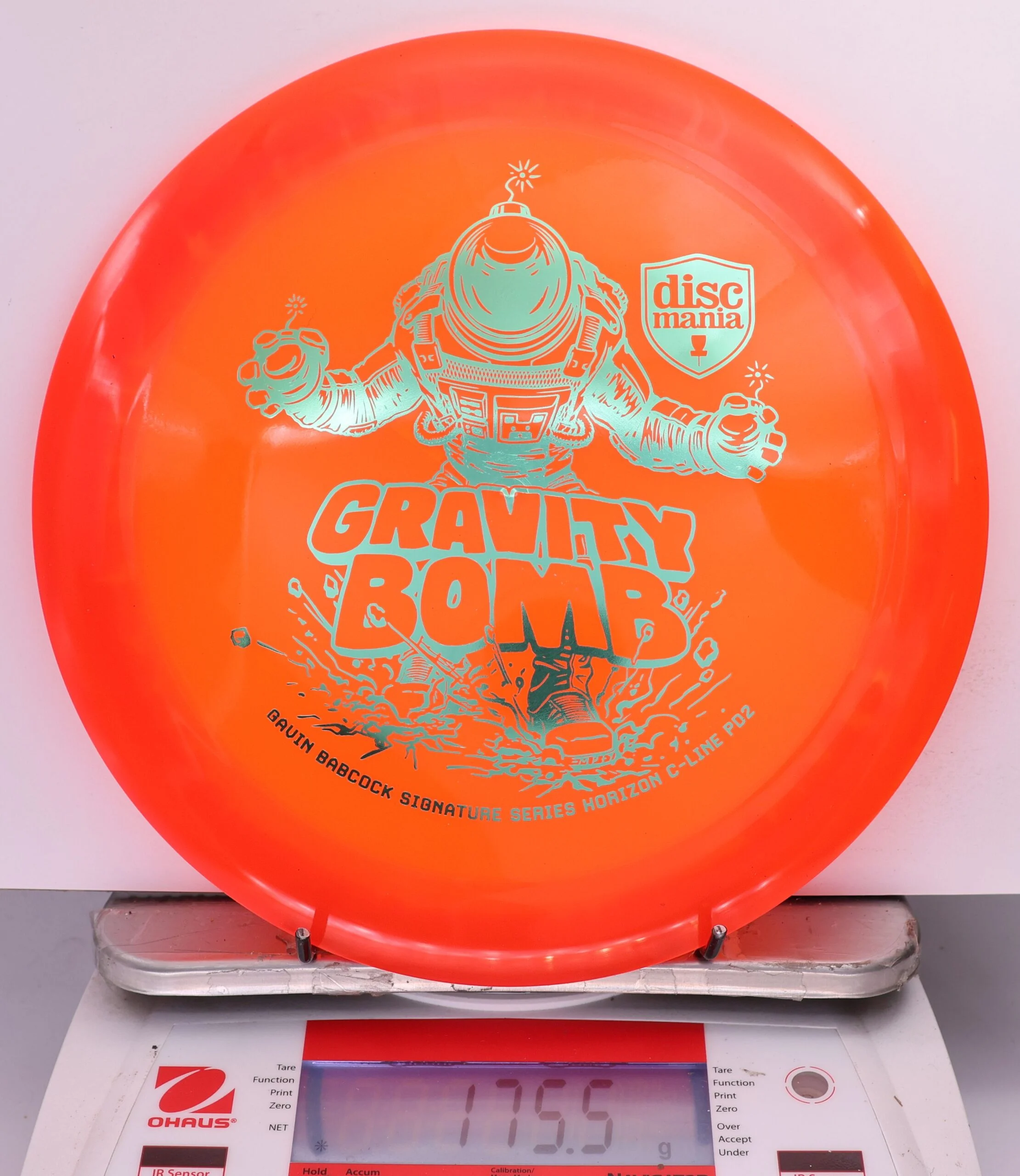 680502 Horizon C-Line PD2, Gavin Babcock Signature Series - Gravity Bomb - #915 Red-Orange, 176