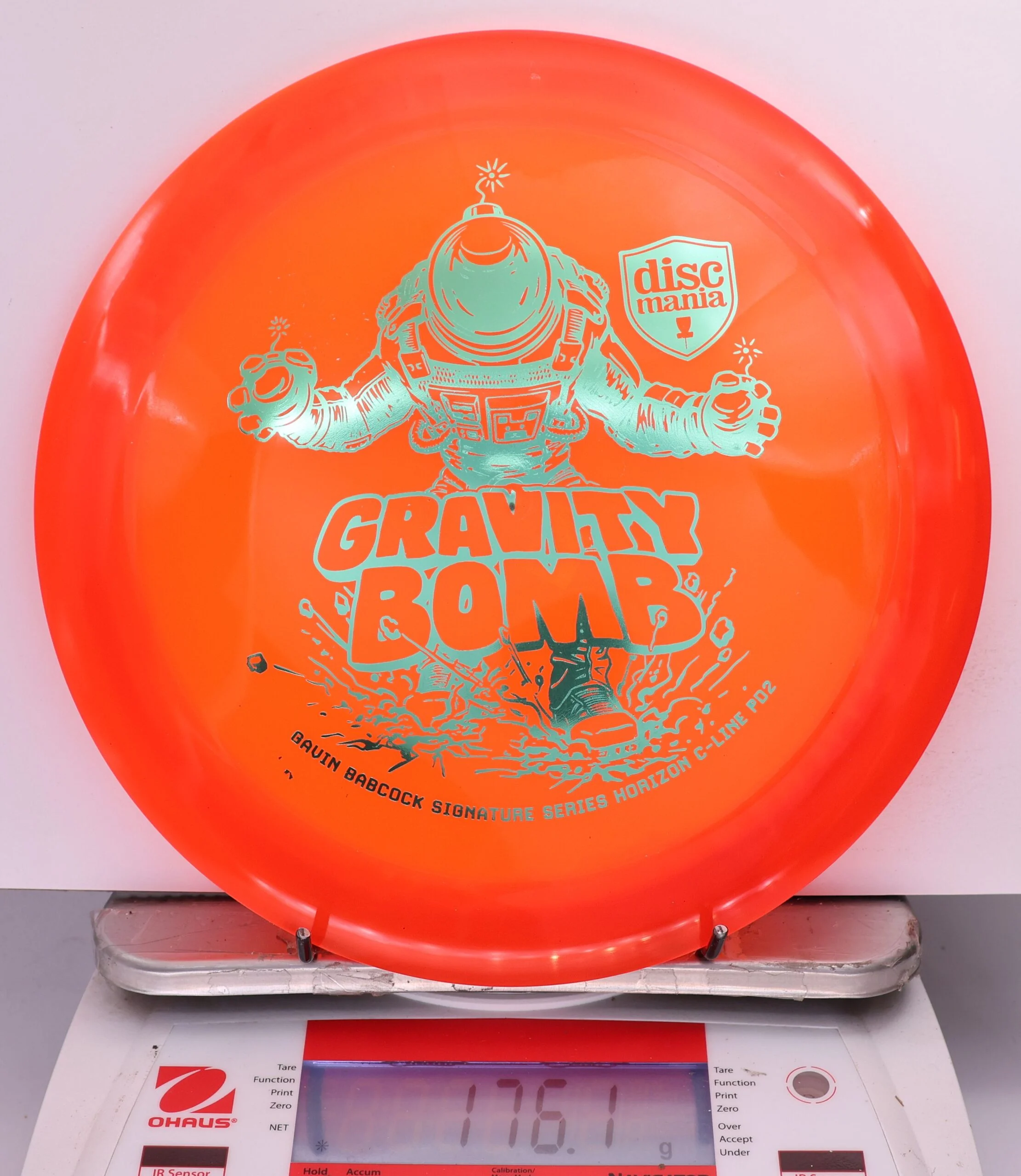 680503 Horizon C-Line PD2, Gavin Babcock Signature Series - Gravity Bomb - #916 Red-Orange, 176