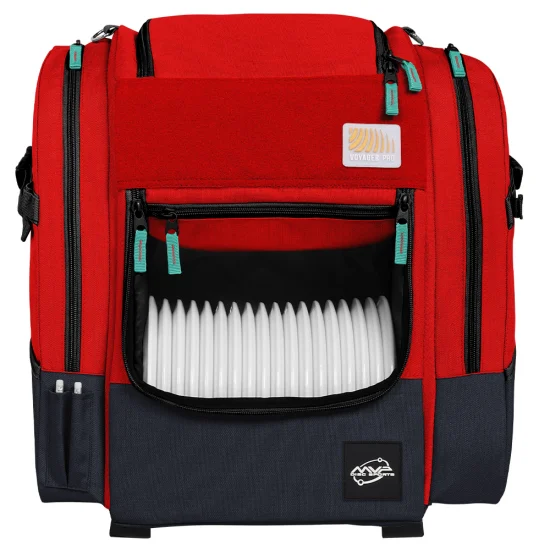 681642 MVP Voyager Pro Backpack 2025 - Red, 22-24 Discs