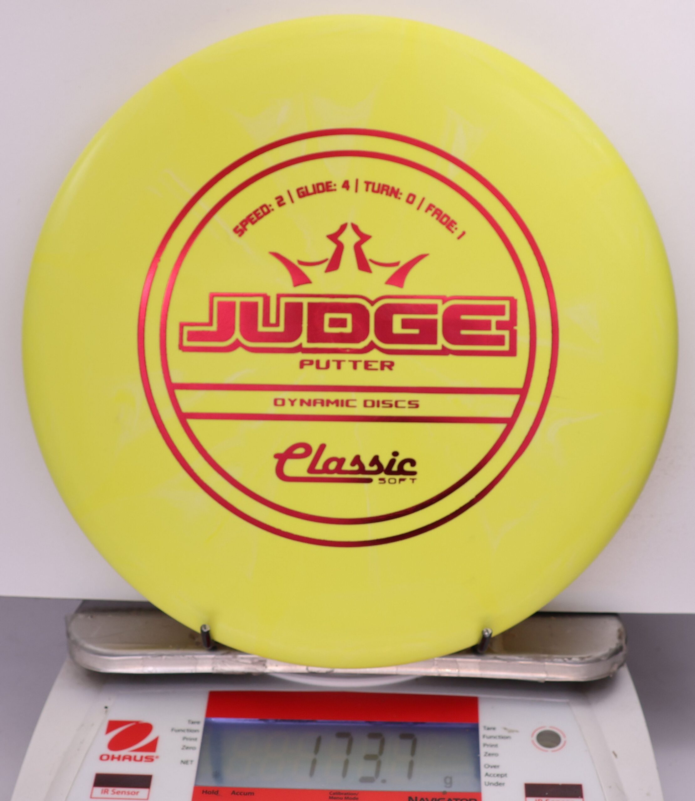 682305 Classic Soft Judge - #915 Yellow, 174
