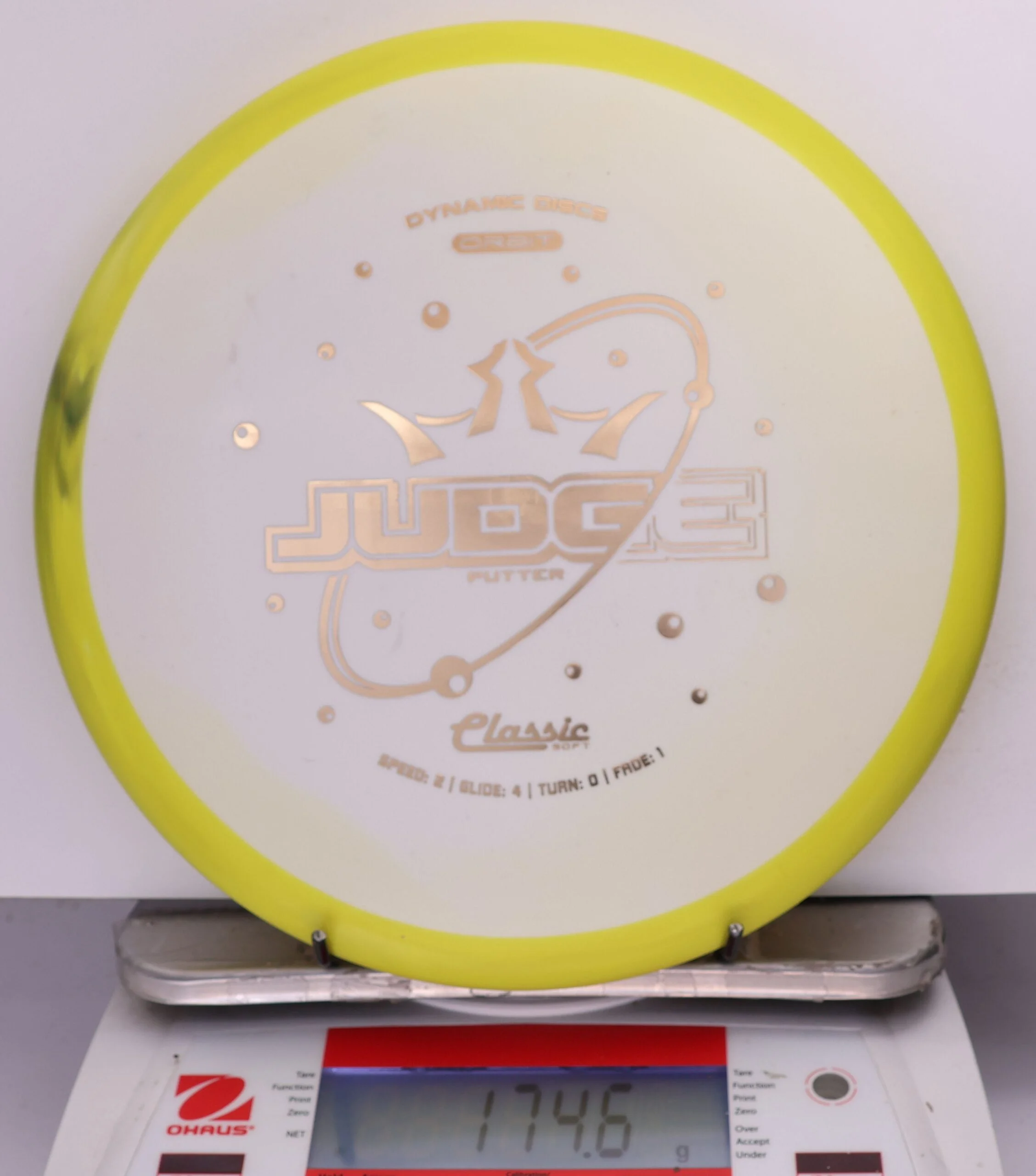 683066 Classic Soft Orbit Judge - #911 Purple-Yellow, 175