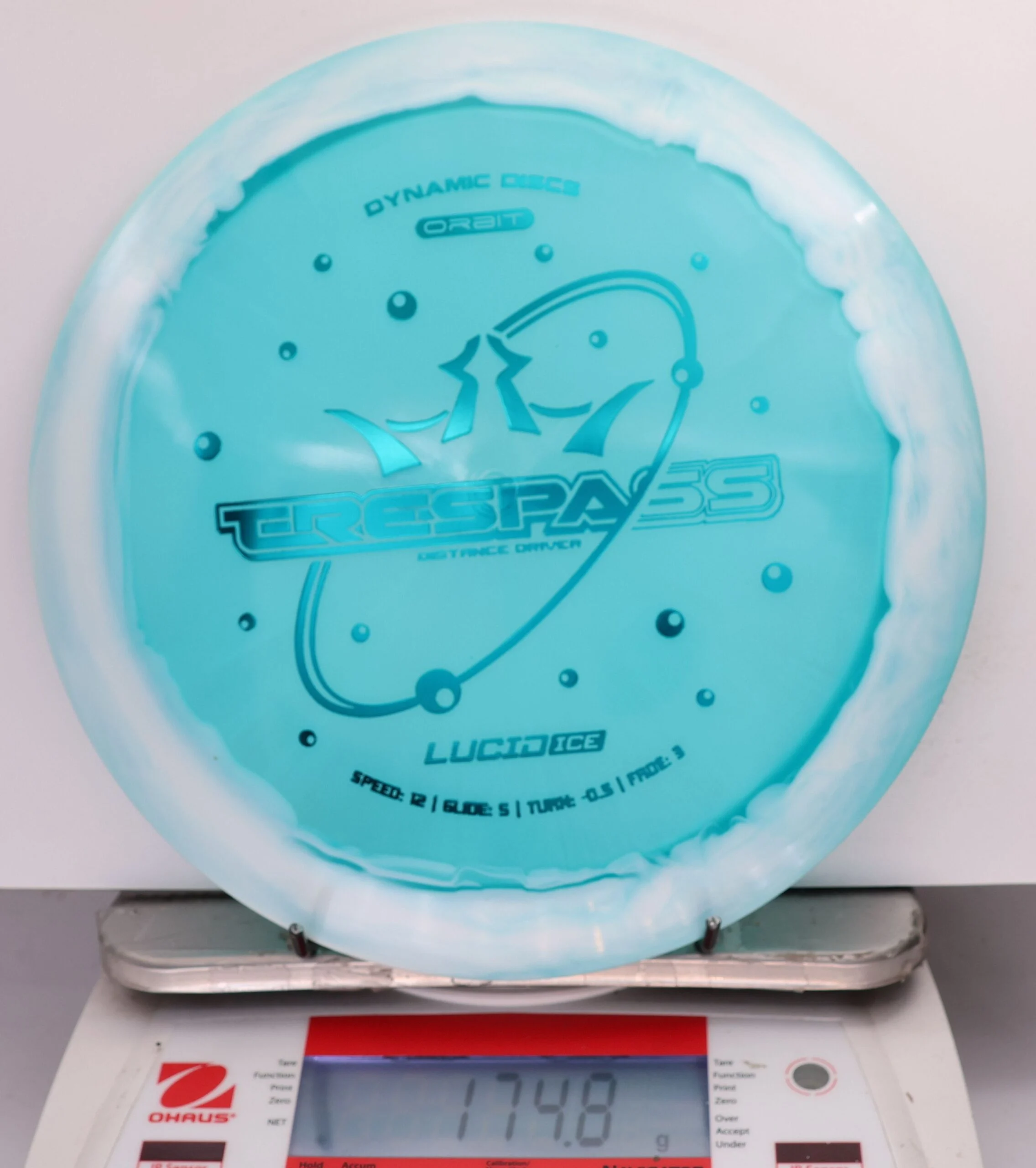 683242 Lucid Ice Orbit Trespass - #913 White-Blue, 175