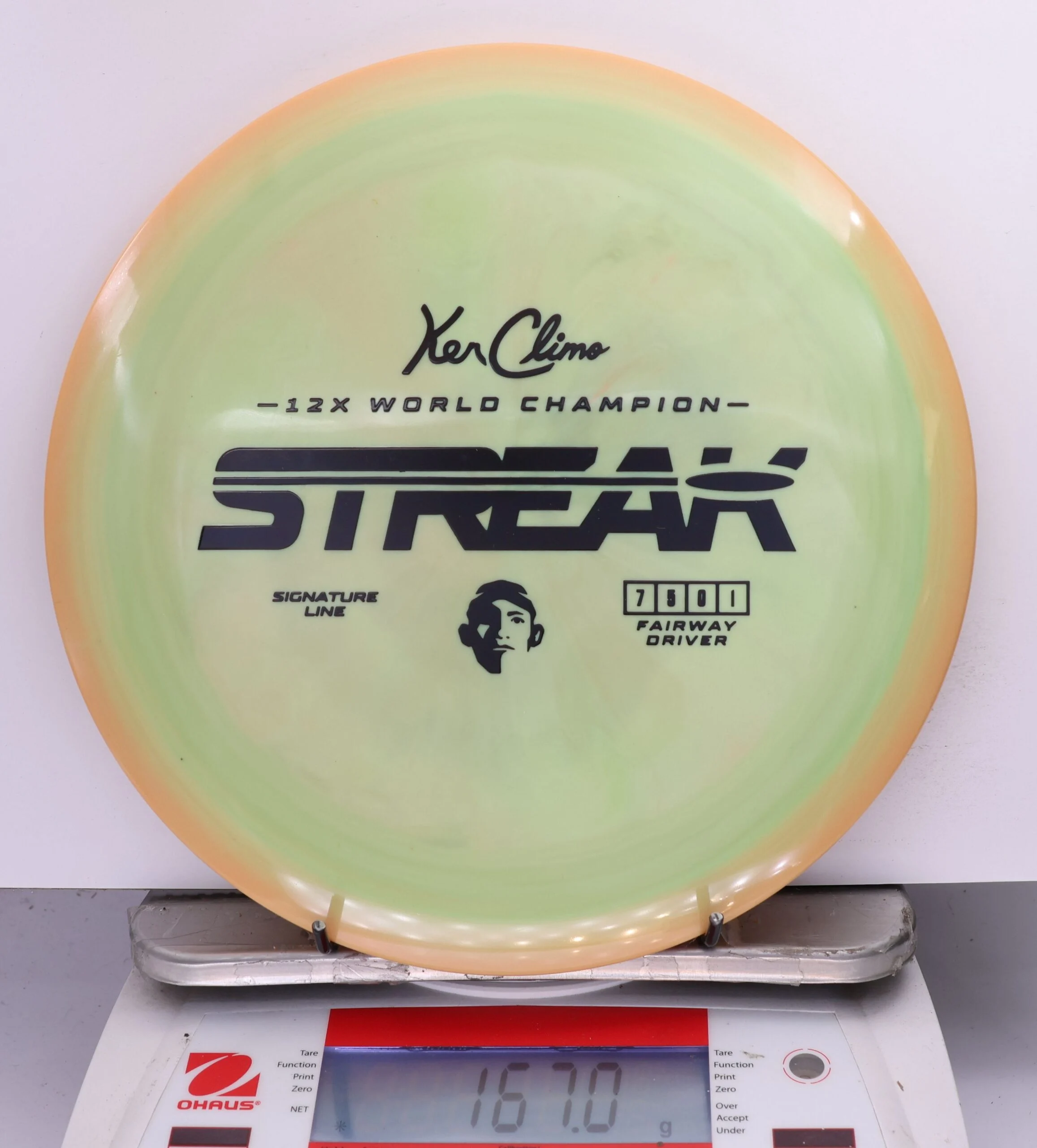 683489 Signature Line Streak - #204 OrnGrn, 167