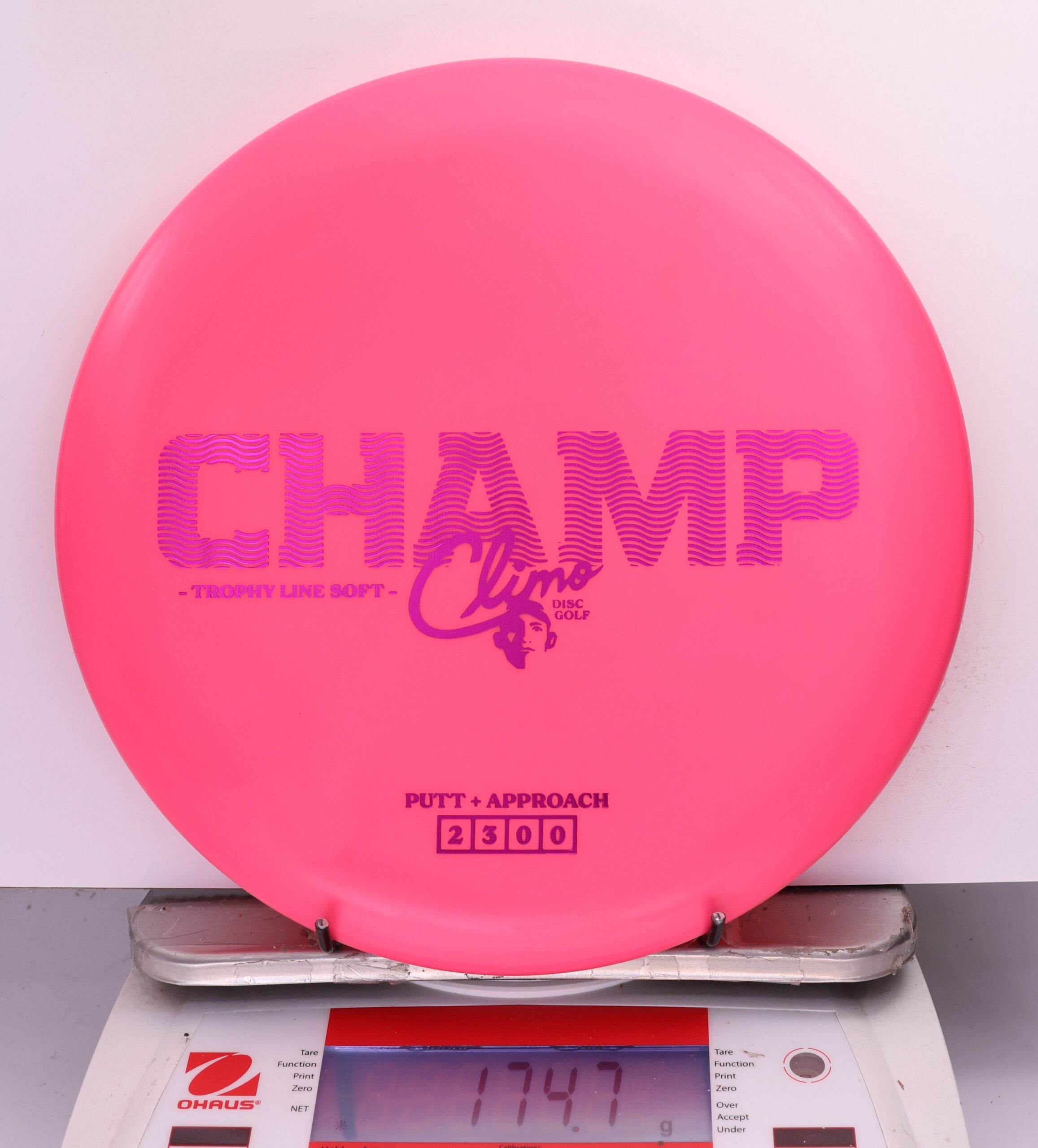 683706 Trophy Line Soft Champ - #203 Pink, 175