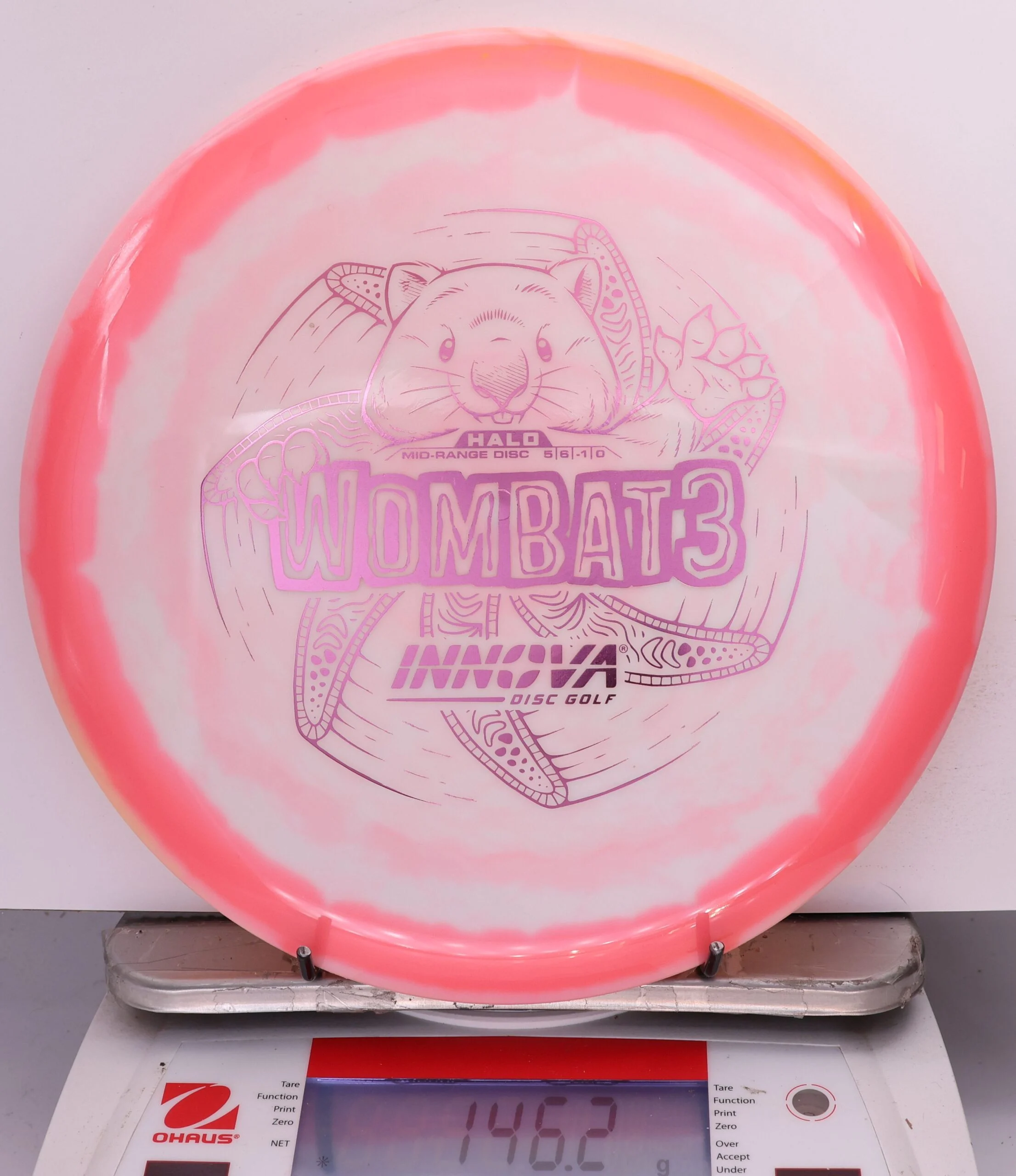 684021 Halo Star Wombat3 - #392 Pink-White, 146