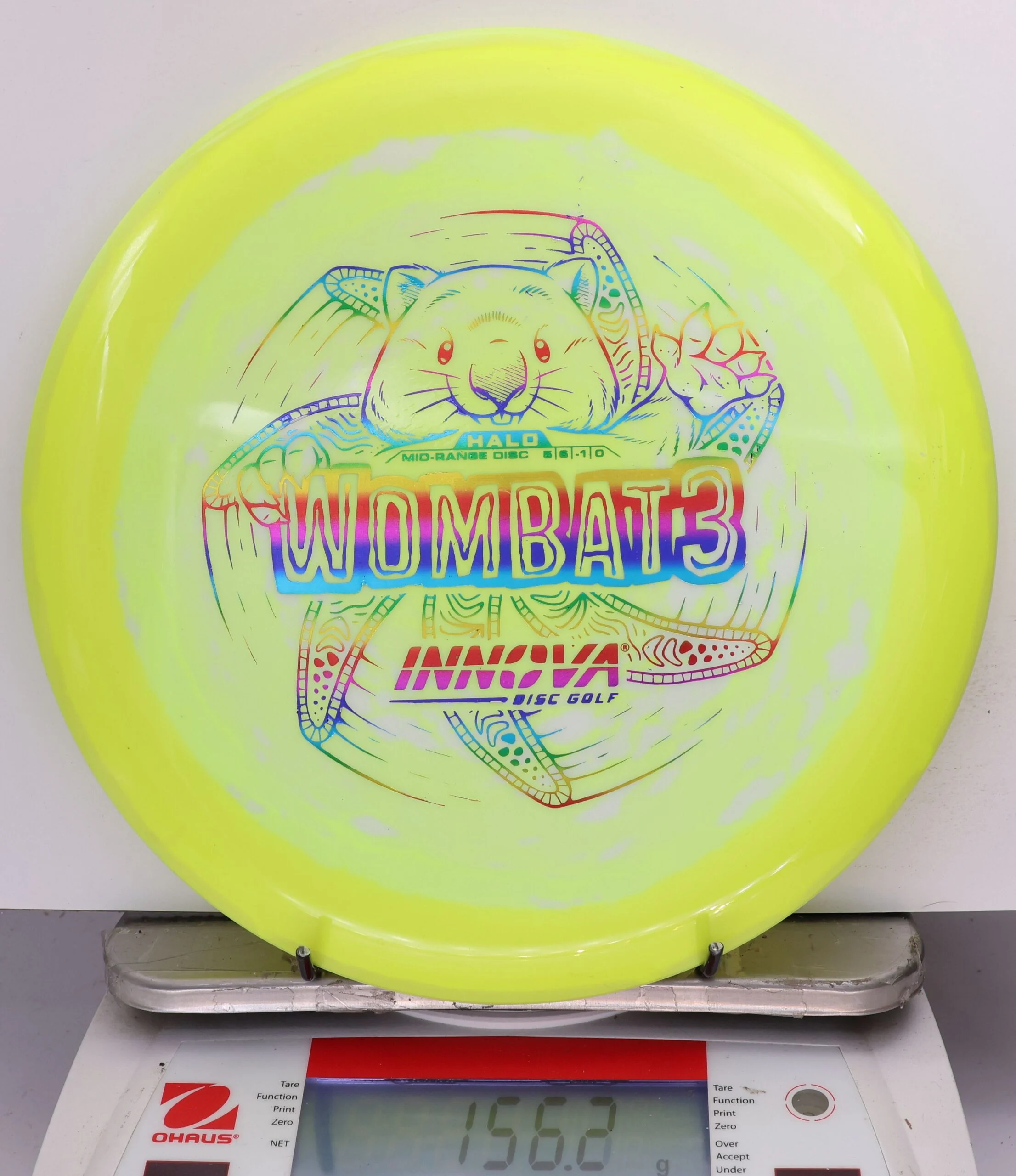 684024 Halo Star Wombat3 - #395 Yellow-White, 156