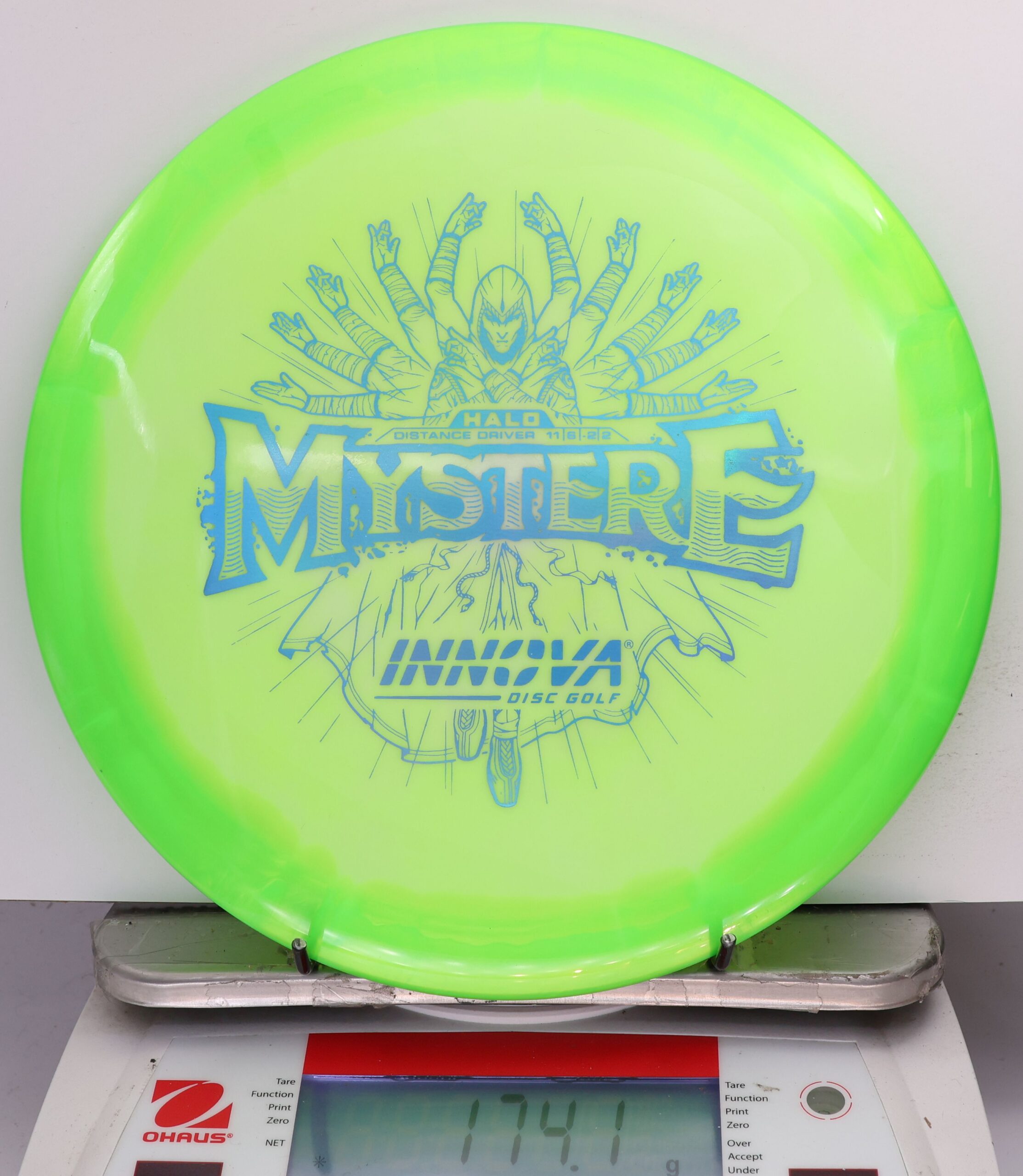 684043 Halo Star Mystere - #392 Green-White, 174