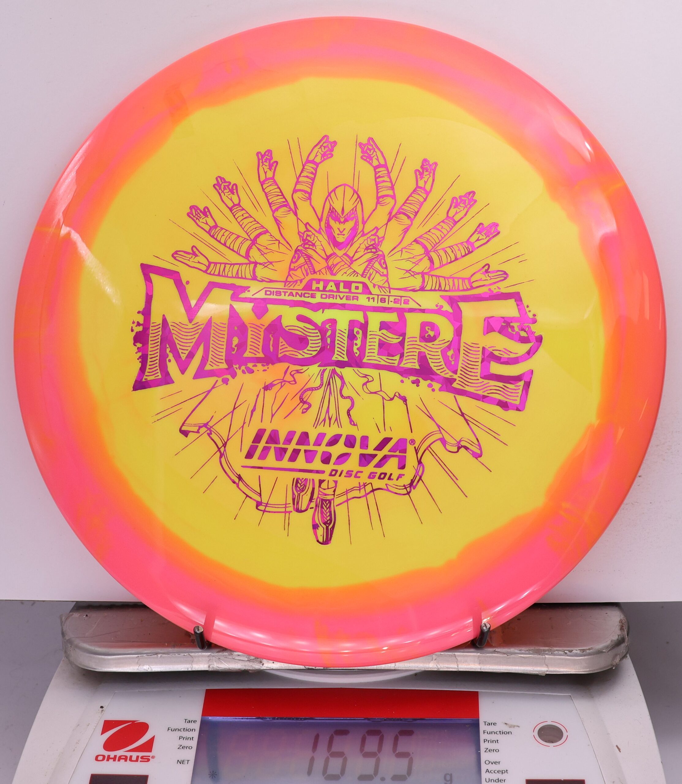 684054 Halo Star Mystere - #398 Pink-Yellow, 170