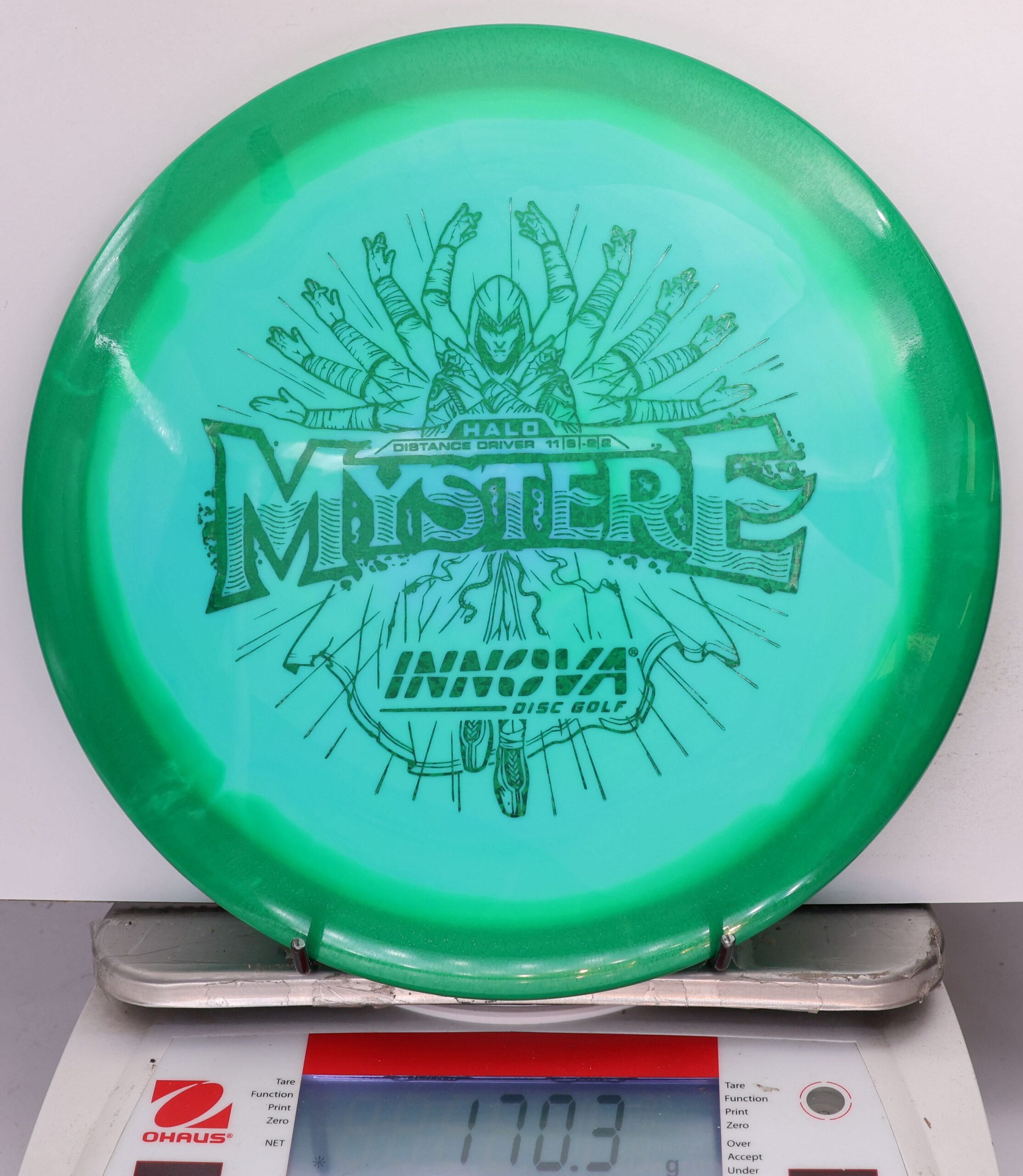 684055 Halo Star Mystere - #399 Green-LtBlue, 170