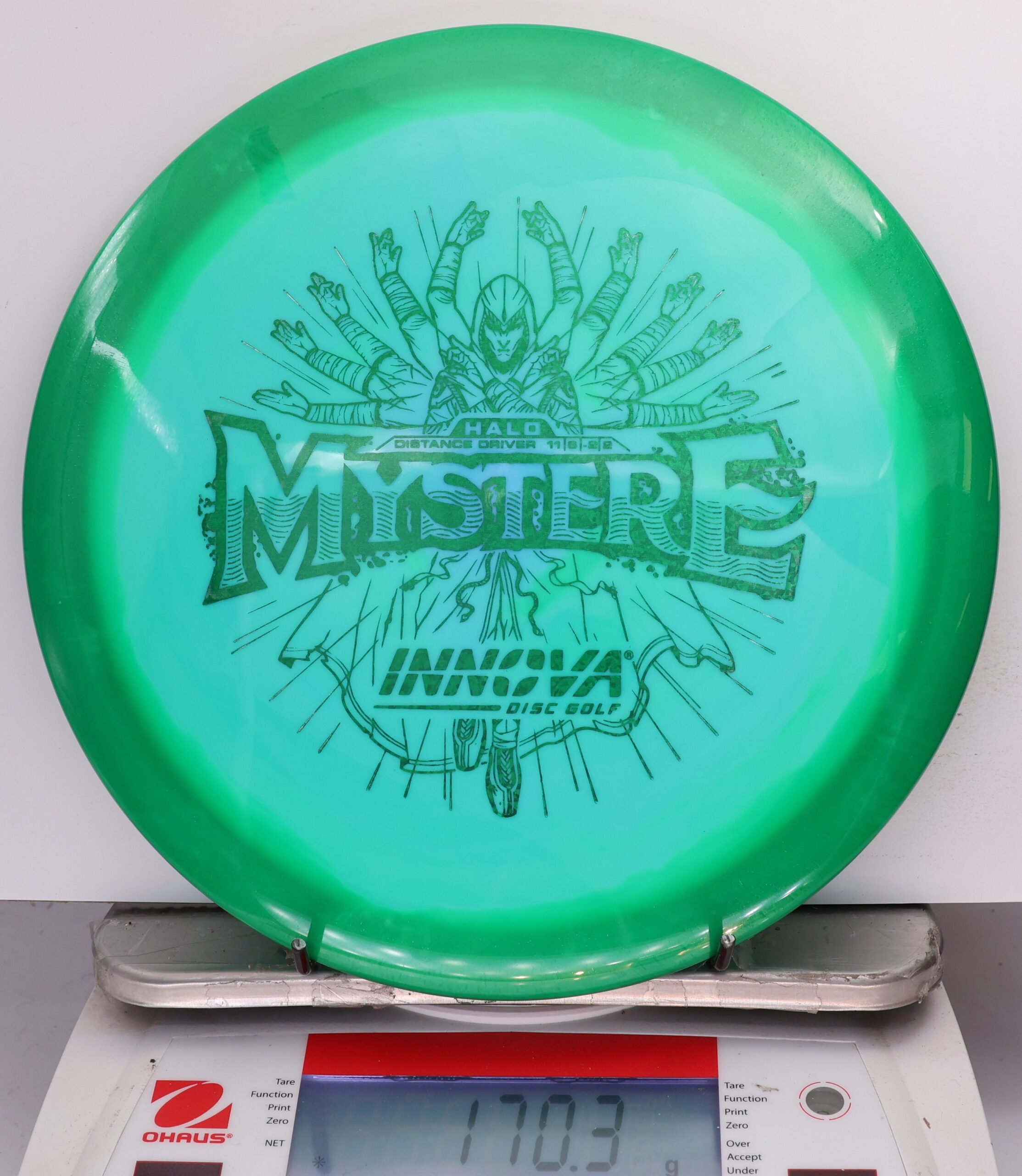 684056 Halo Star Mystere - #400 Green-LtBlue, 170