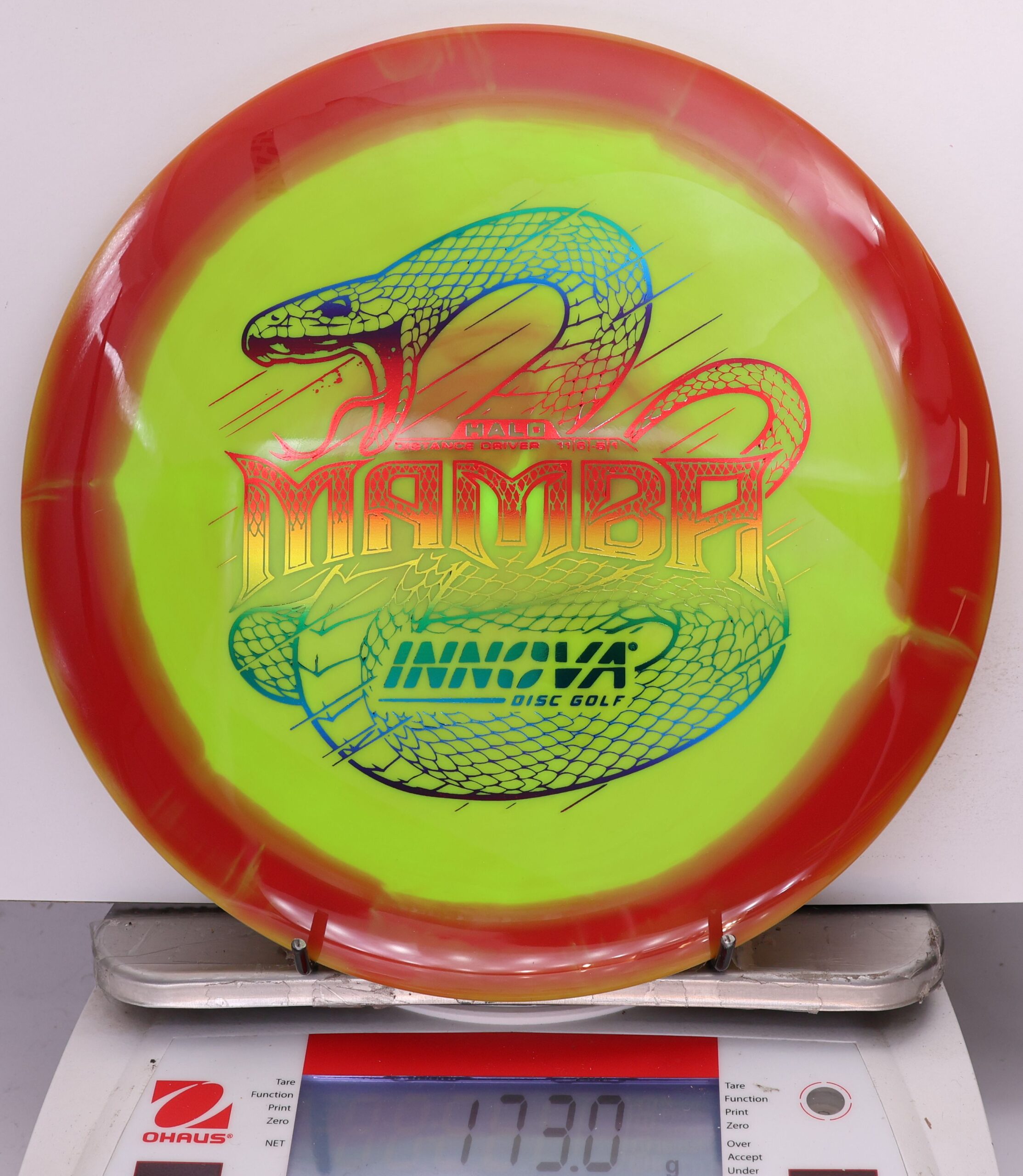 684378 Halo Star Mamba - #398 Red-NYellow, 173