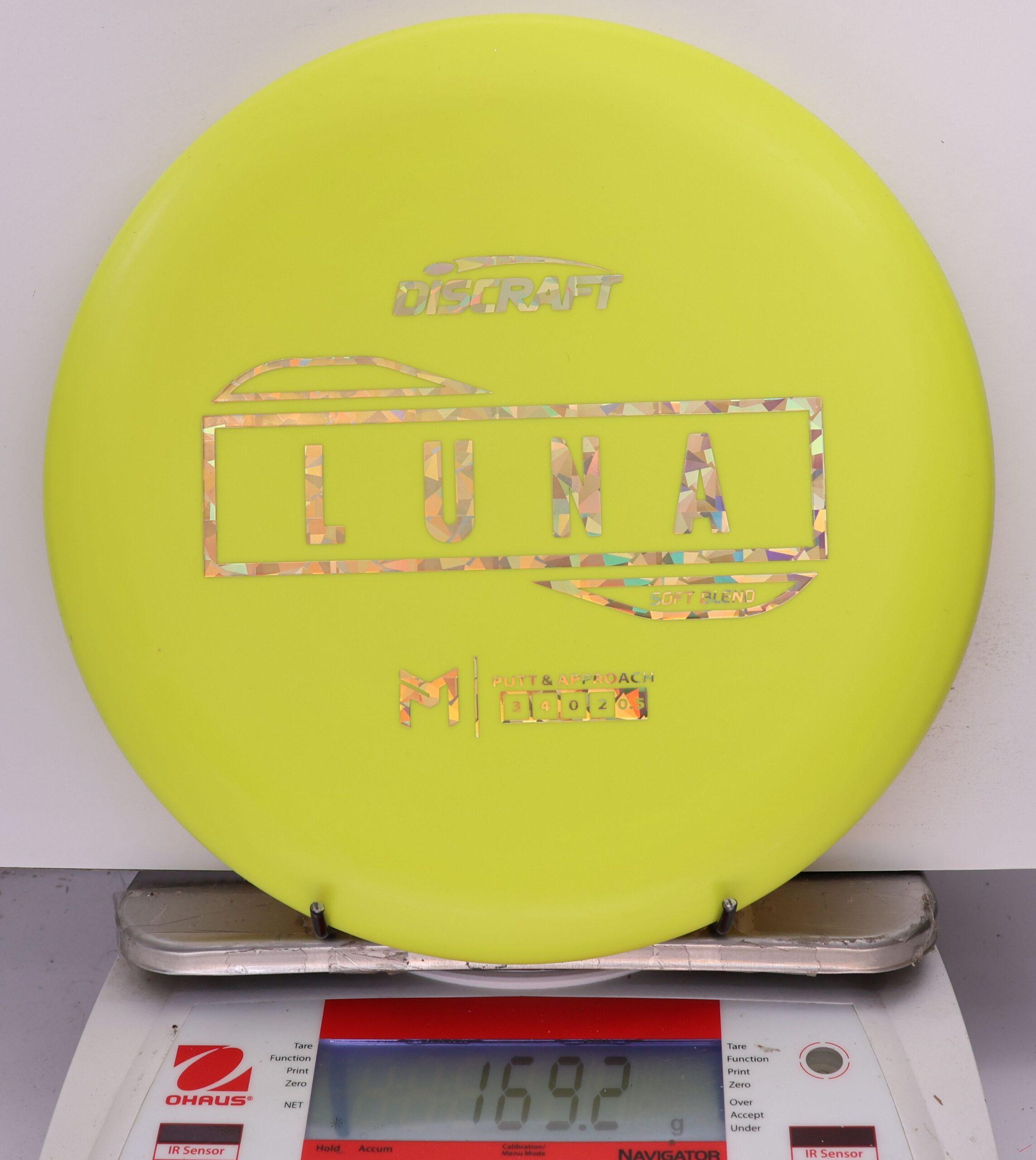 685724 Putter Line Soft Luna, Paul McBeth - #02 Yellow, 169