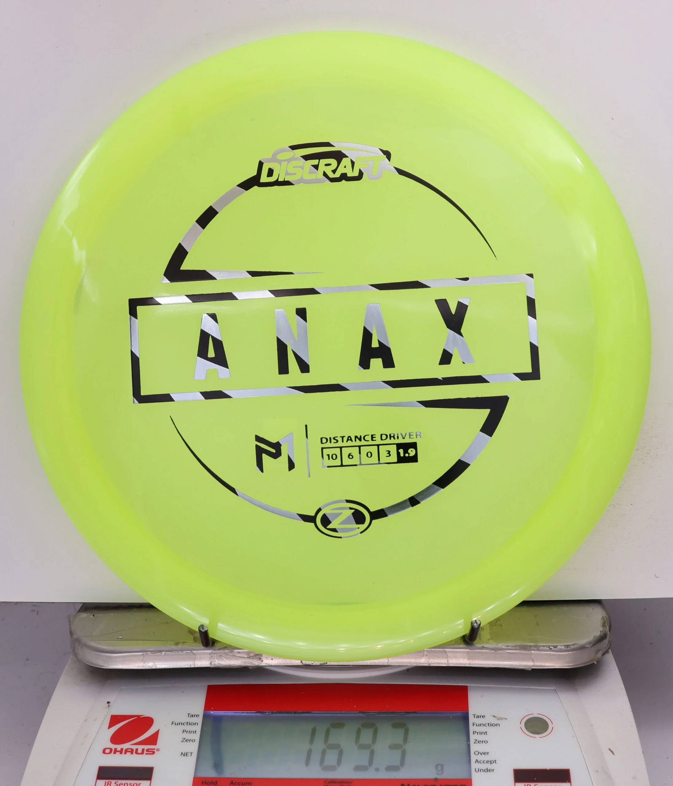 685918 Z Anax, Paul McBeth - #01 Yellow, 169