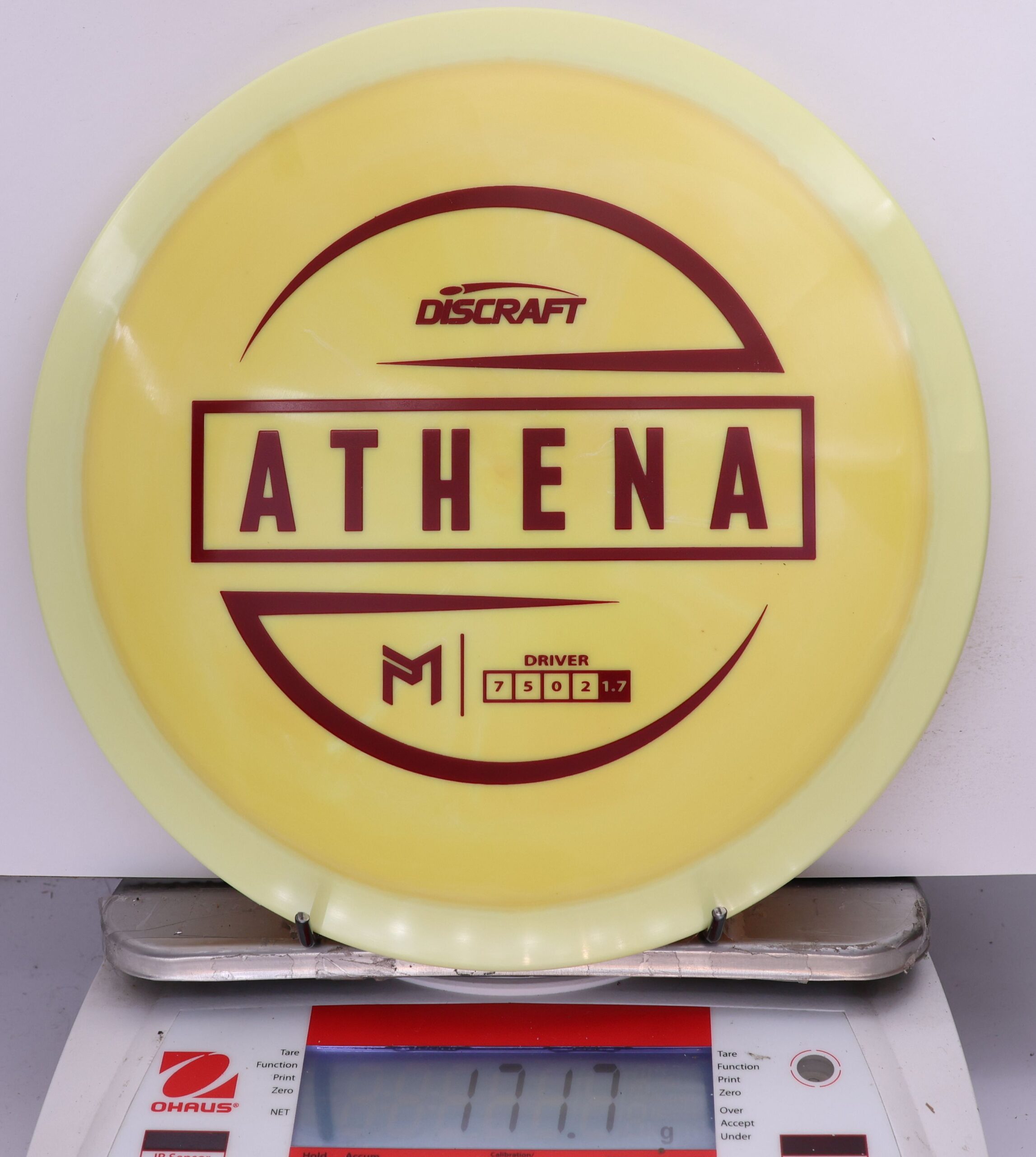 685989 ESP Athena, Paul McBeth - #04 Yellow, 172