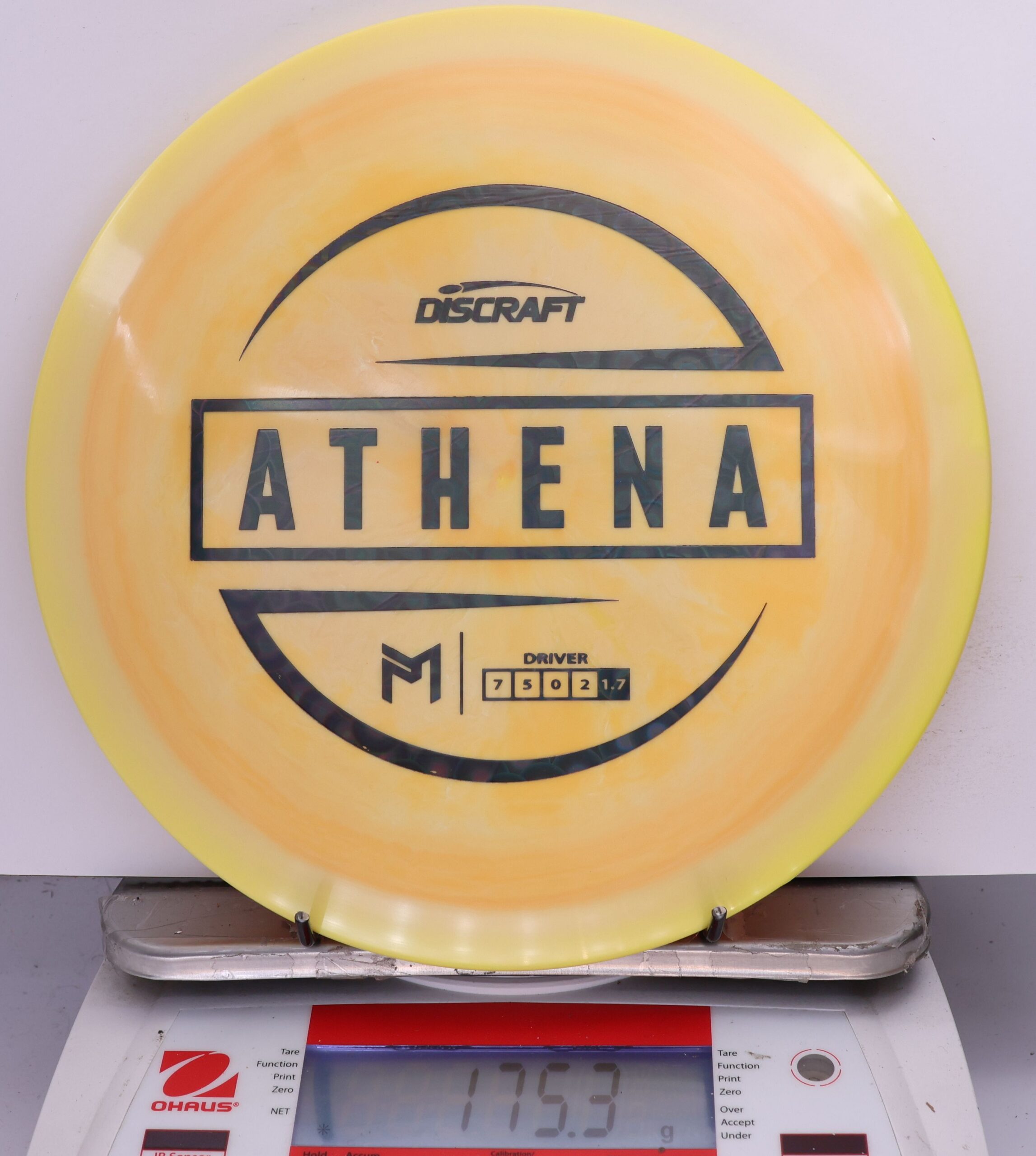 685990 ESP Athena, Paul McBeth - #05 YellowOrange, 175