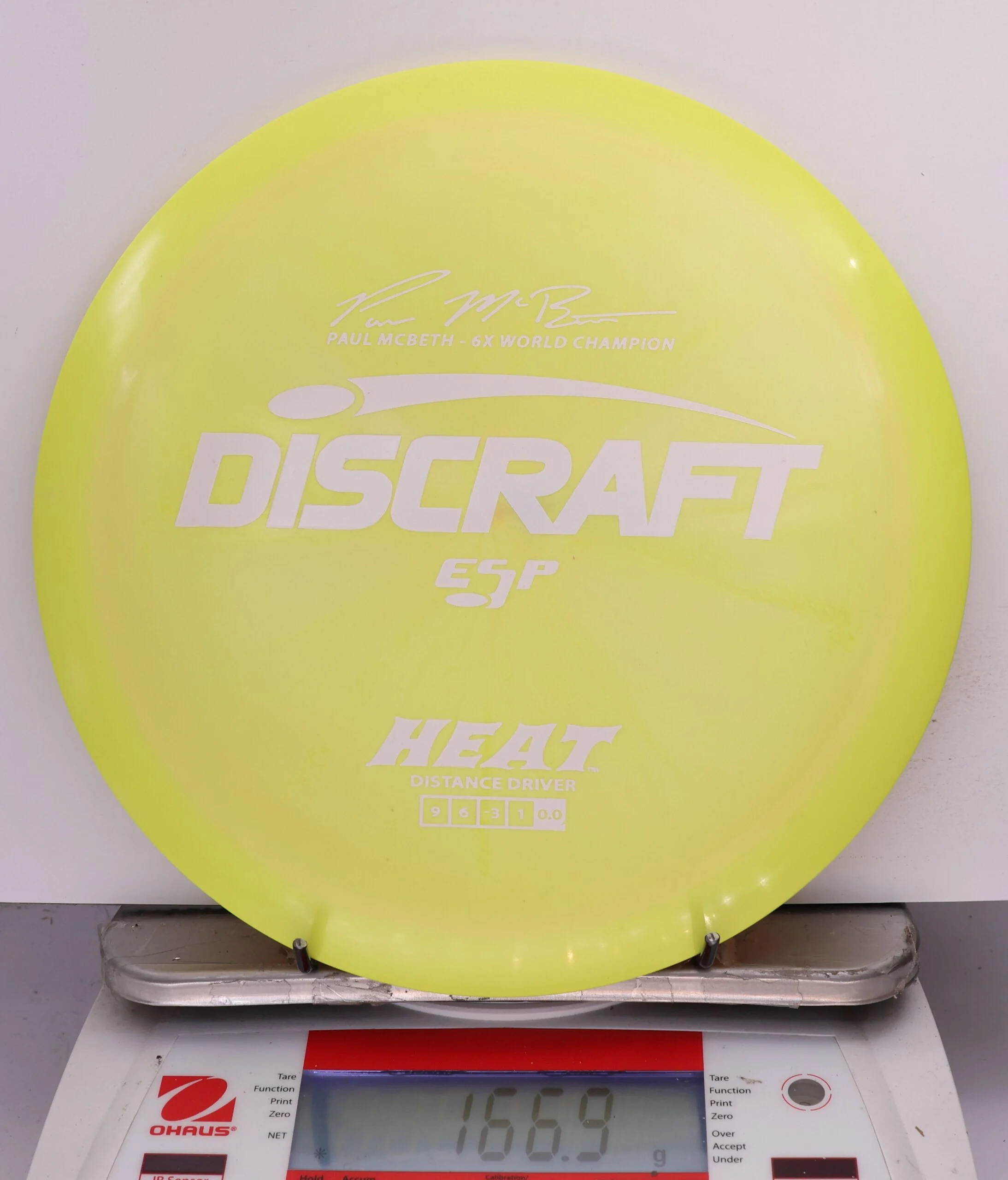 686058 ESP Heat, Paul McBeth 6X - #08 Yellow, 167
