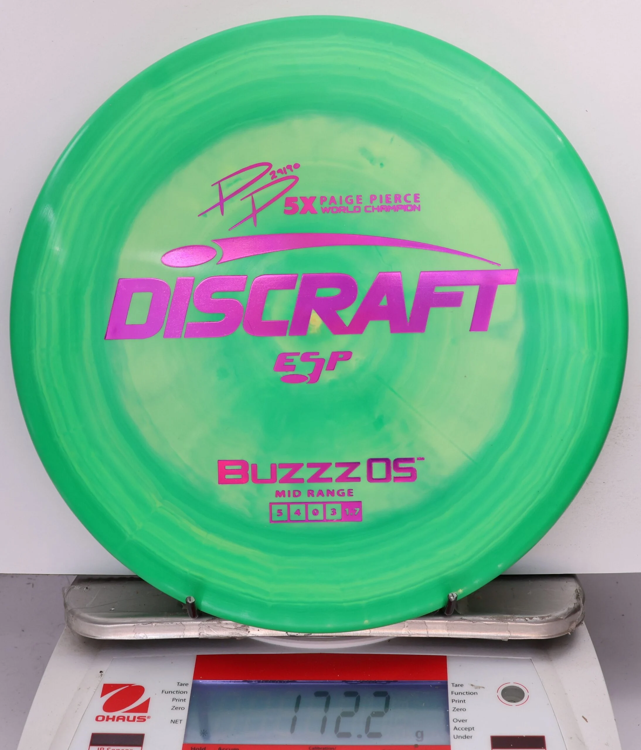 686093 ESP Buzzz OS, Paige Pierce 5X - #01 Green, 172