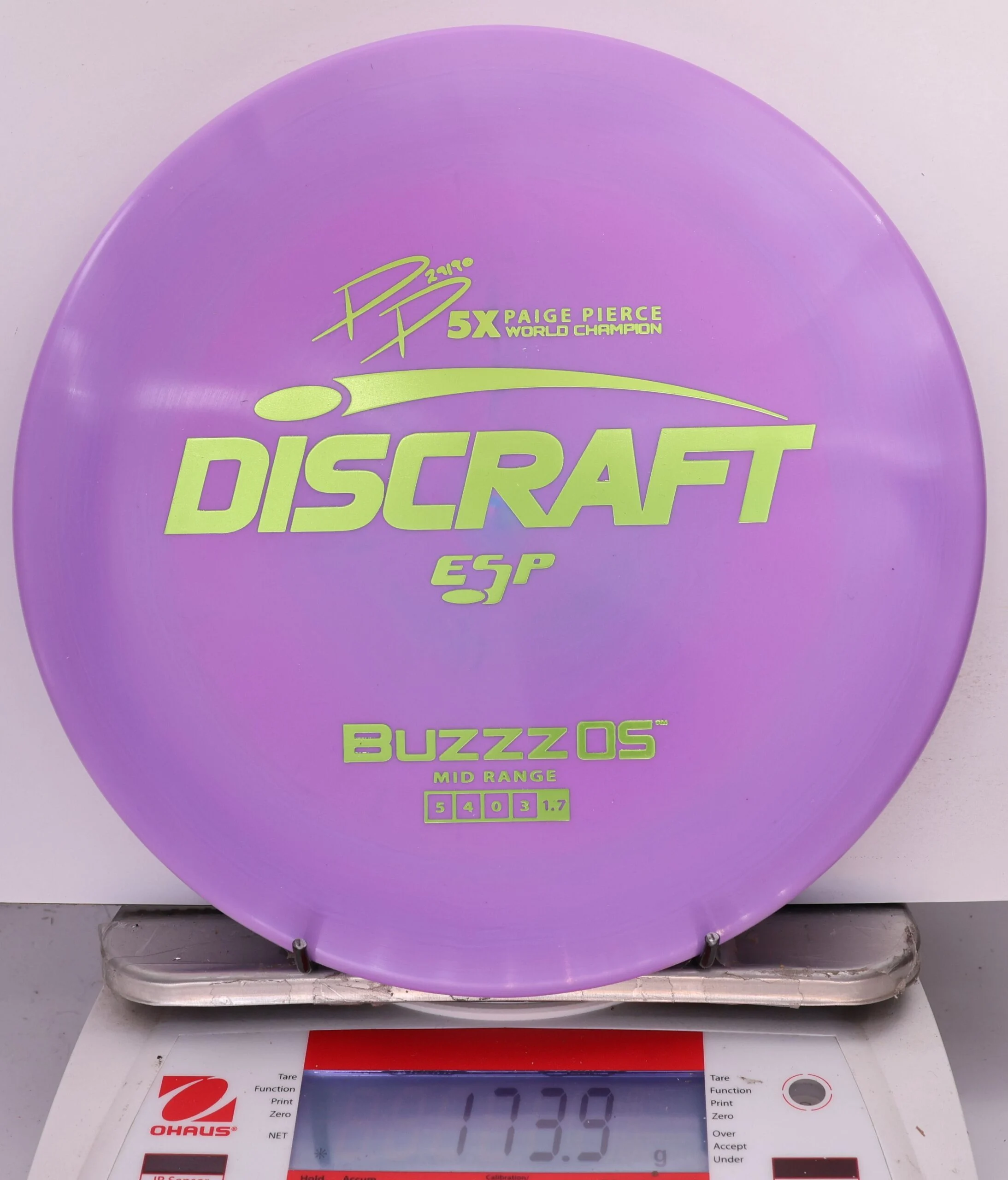 686103 ESP Buzzz OS, Paige Pierce 5X - #07 Purple, 174