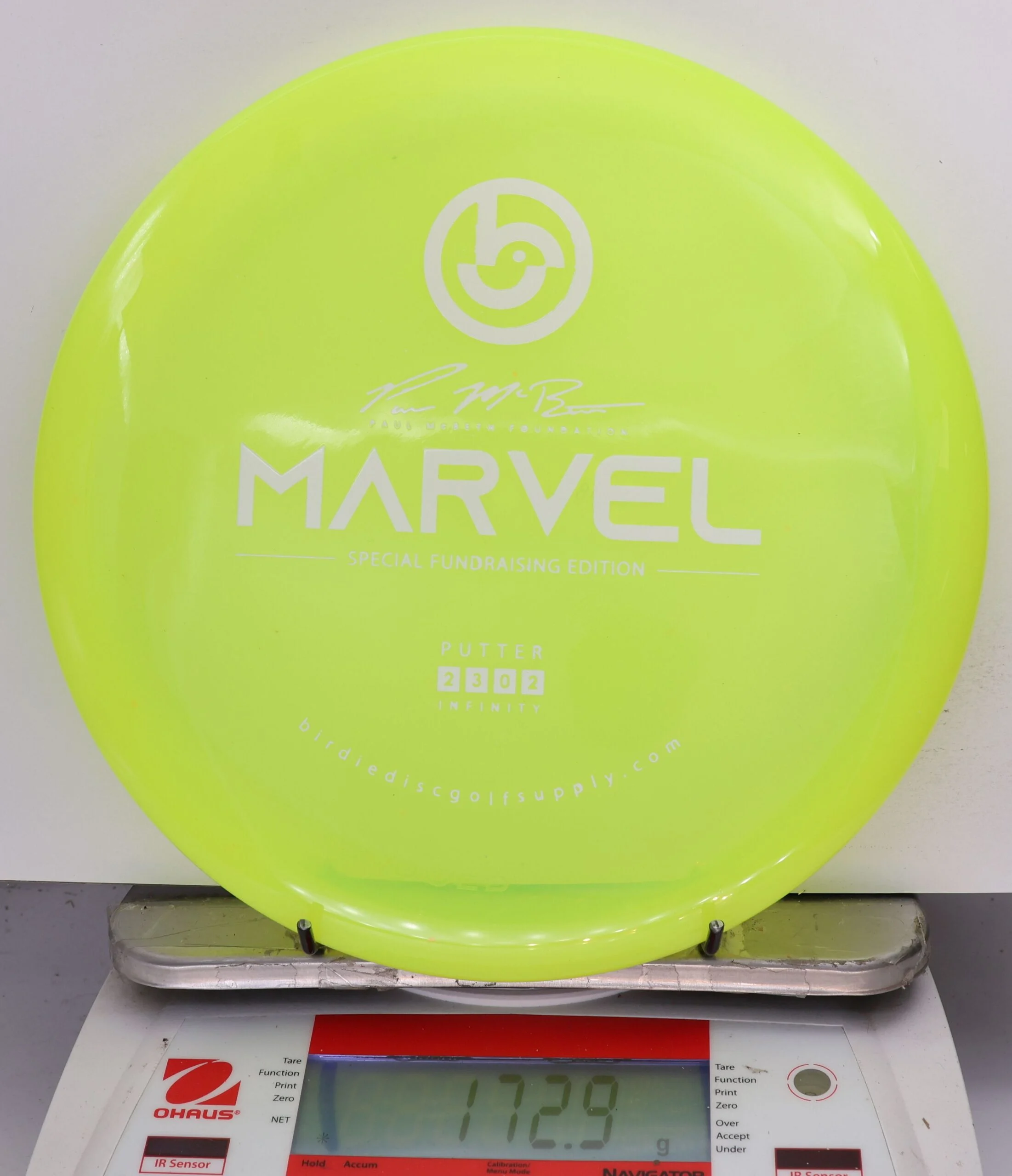 686651 Infinity Marvel, Paul McBeth Foundation - #508 NYellow, 173