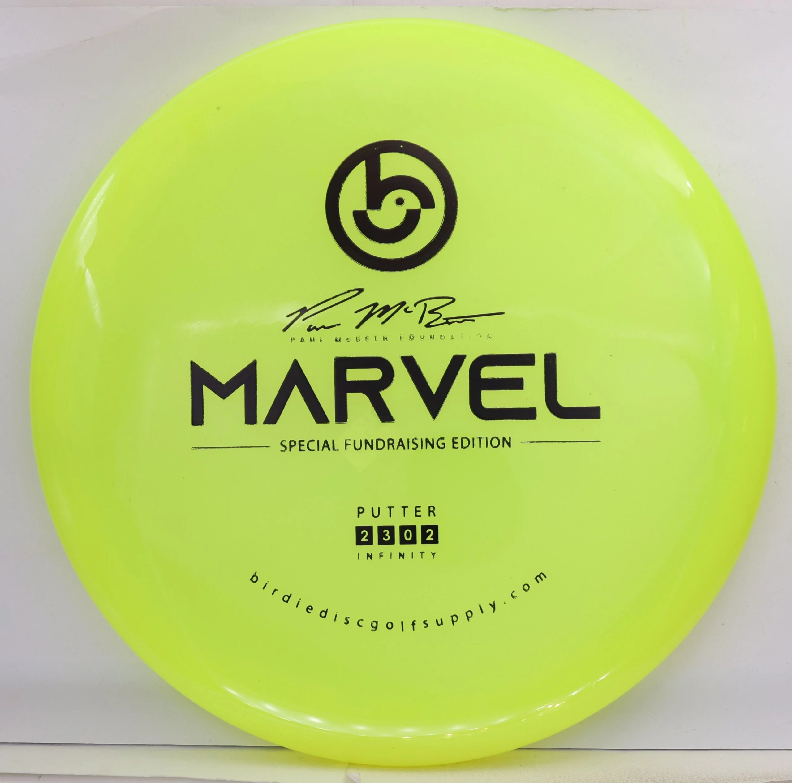 Infinity Marvel, Paul McBeth Foundation - Image 2