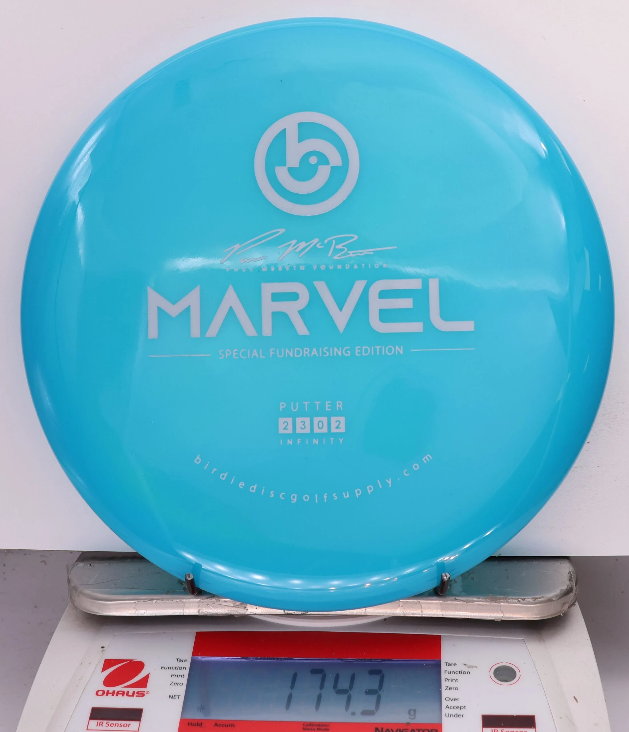 686659 Infinity Marvel, Paul McBeth Foundation - #512 Blue, 174