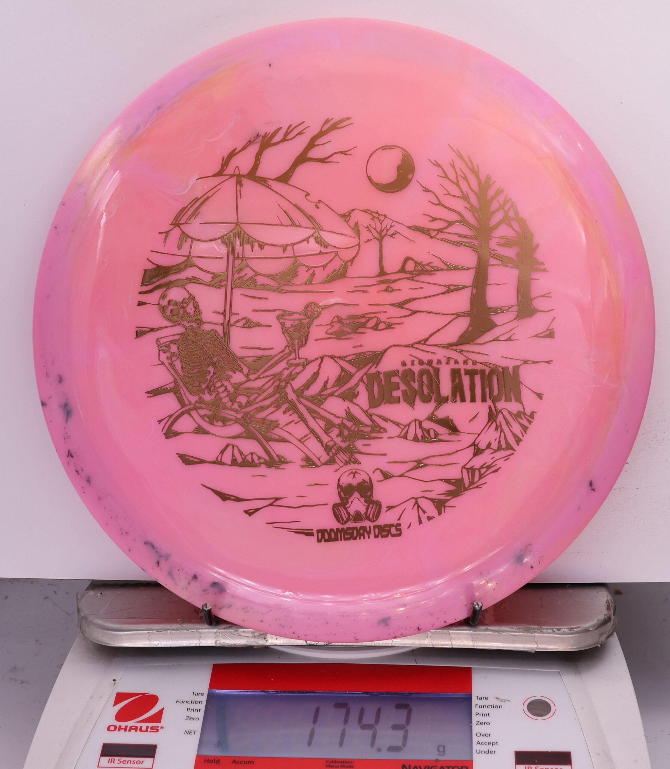 687436 Biohazard Desolation - #508 Pink, 174