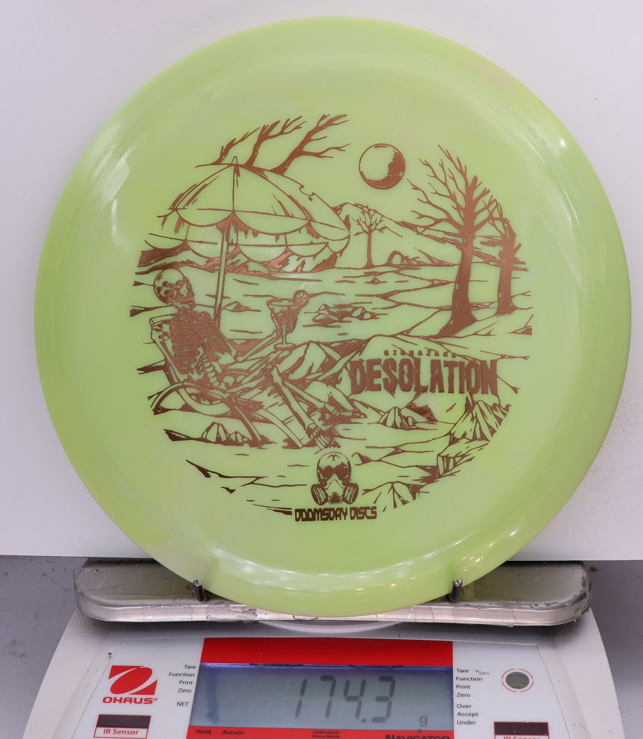 687438 Biohazard Desolation - #510 LtGreen, 174