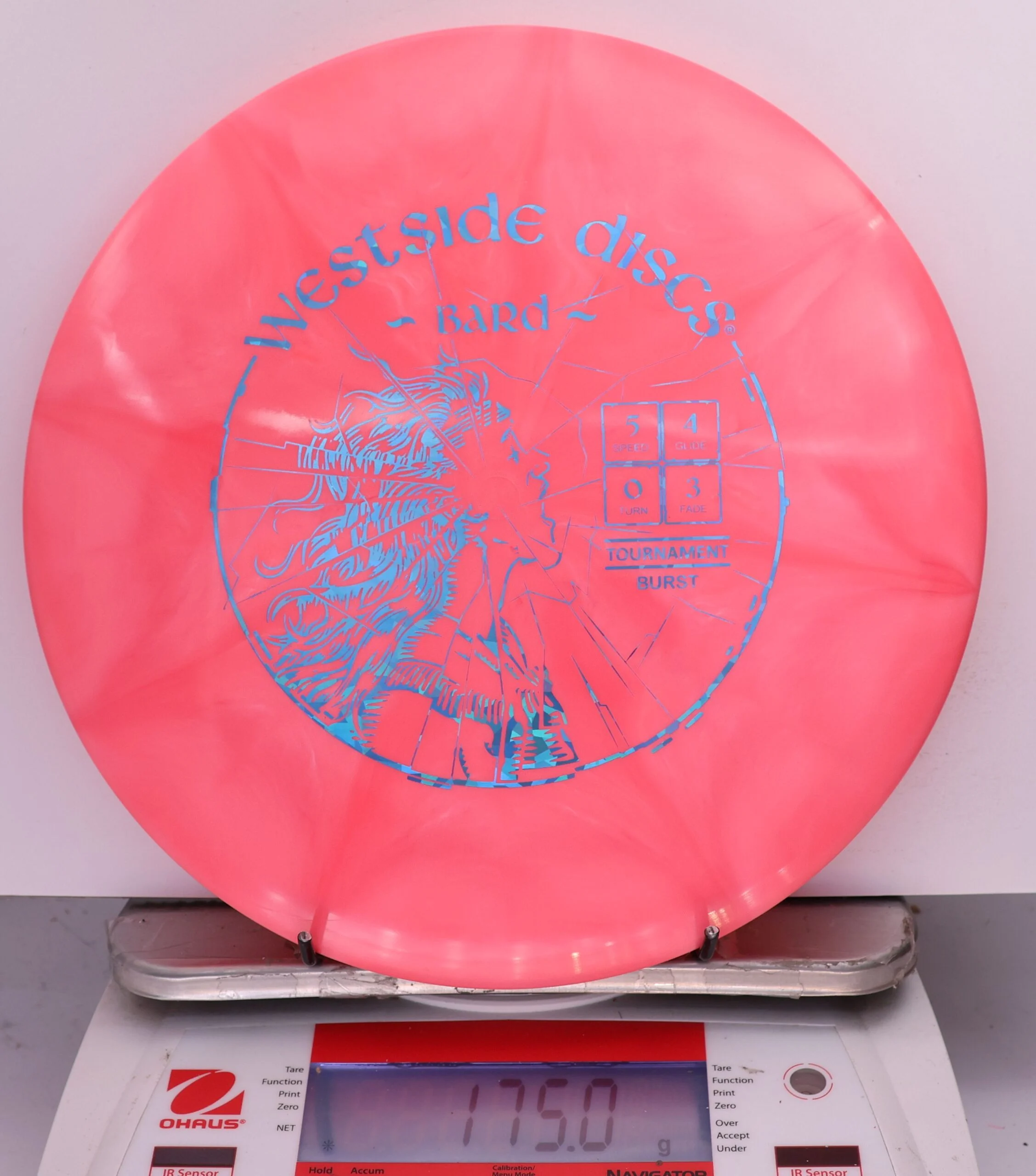 688486 Tournament Burst Bard, High Pitch - #932 Pink, 175
