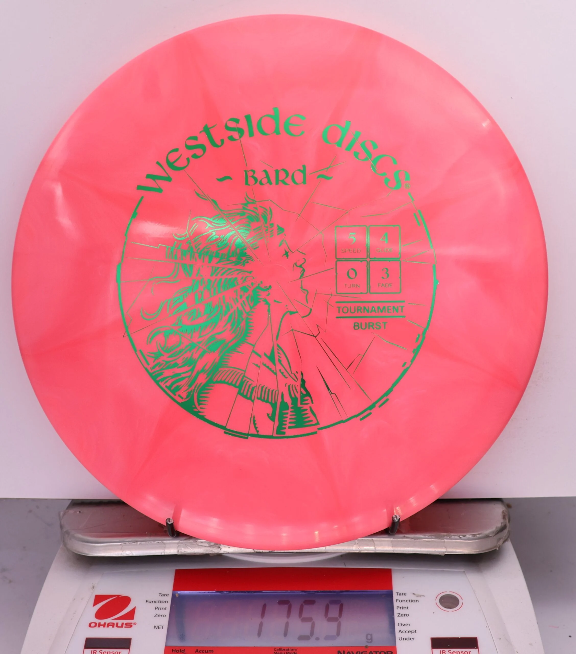 688497 Tournament Burst Bard, High Pitch - #933 Pink, 176