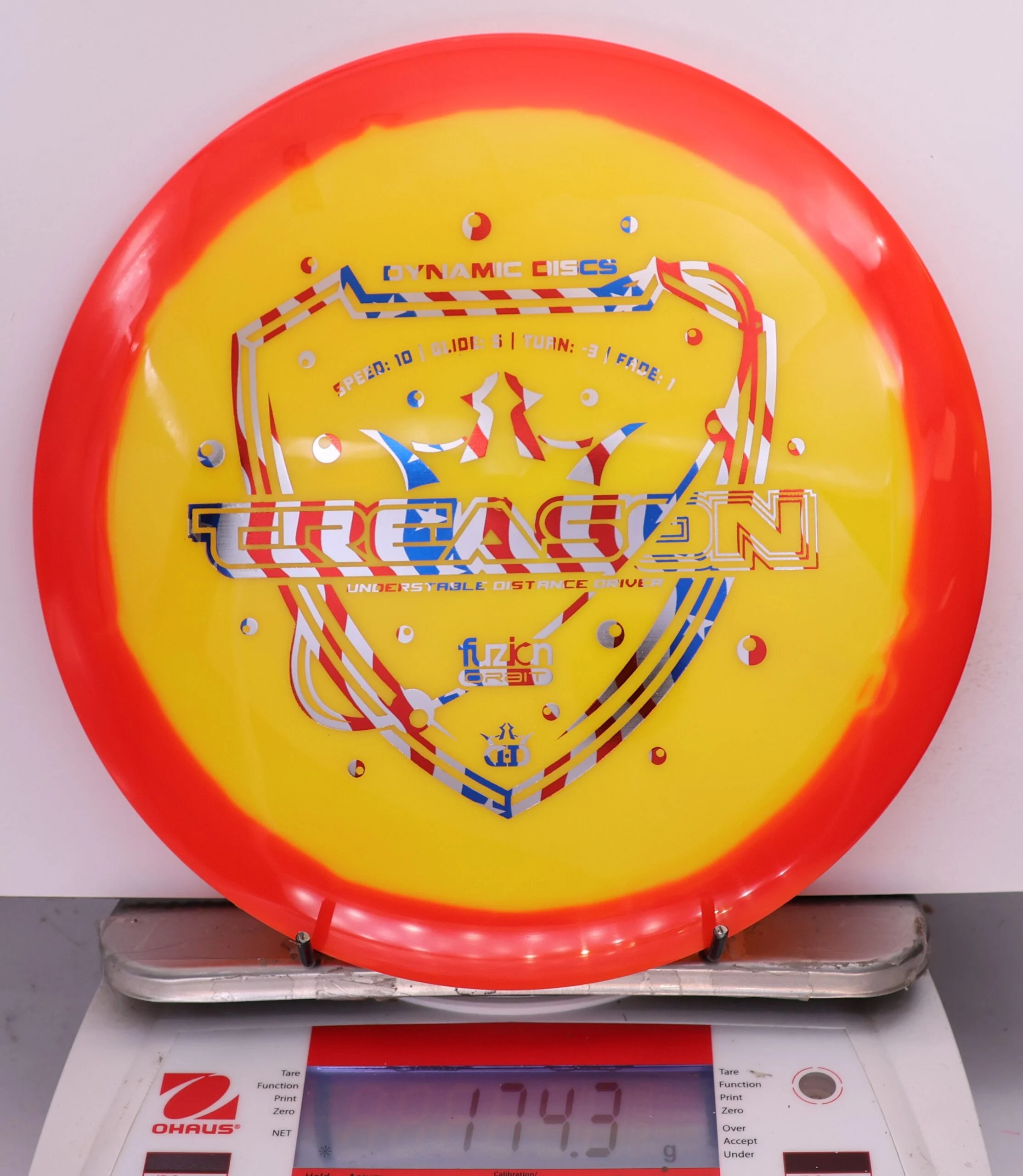 688757 Fuzion Orbit Treason - #936 Red-Yellow, 174
