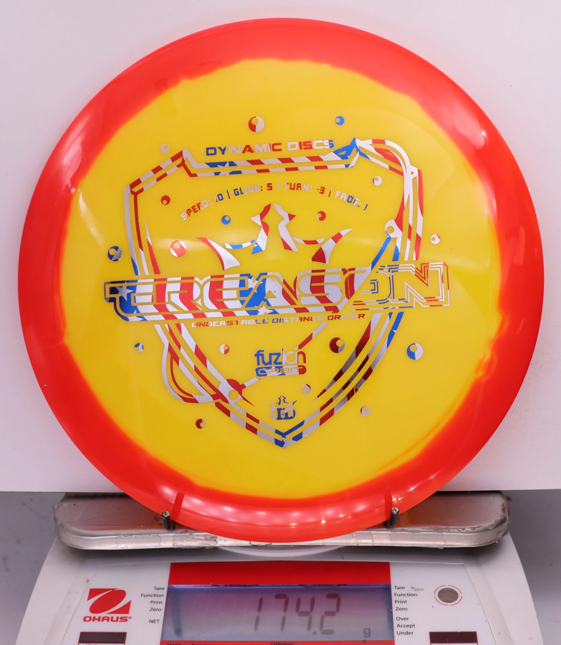 688777 Fuzion Orbit Treason - #938 Red-Yellow, 174