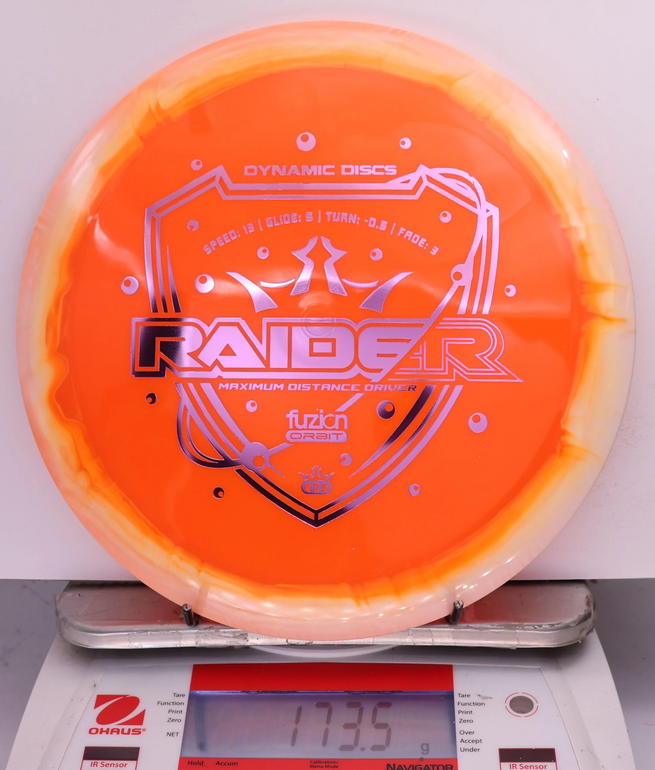 688864 Fuzion Orbit Raider - #934 White-Orange, 174