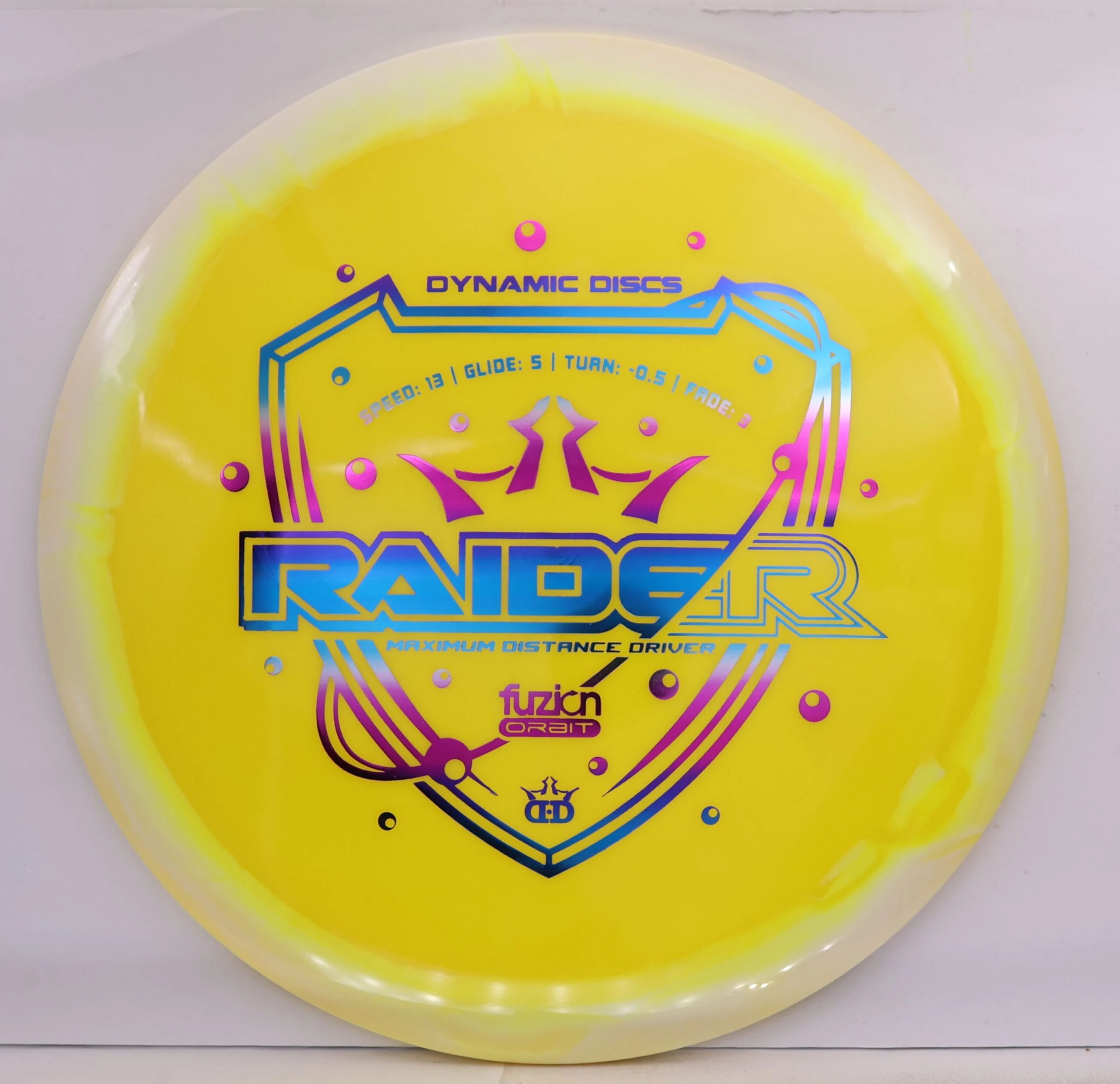 Fuzion Orbit Raider • Marshall Street Disc Golf