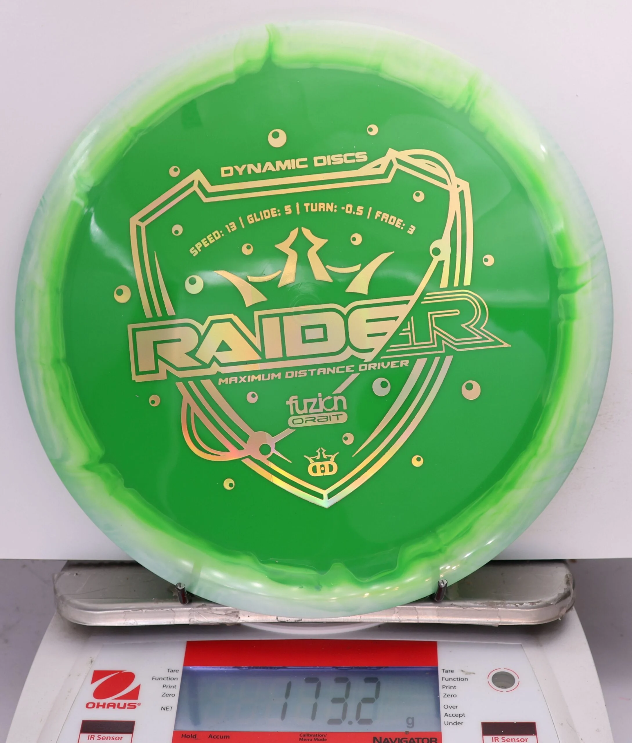 688894 Fuzion Orbit Raider - #942 White-Green, 173