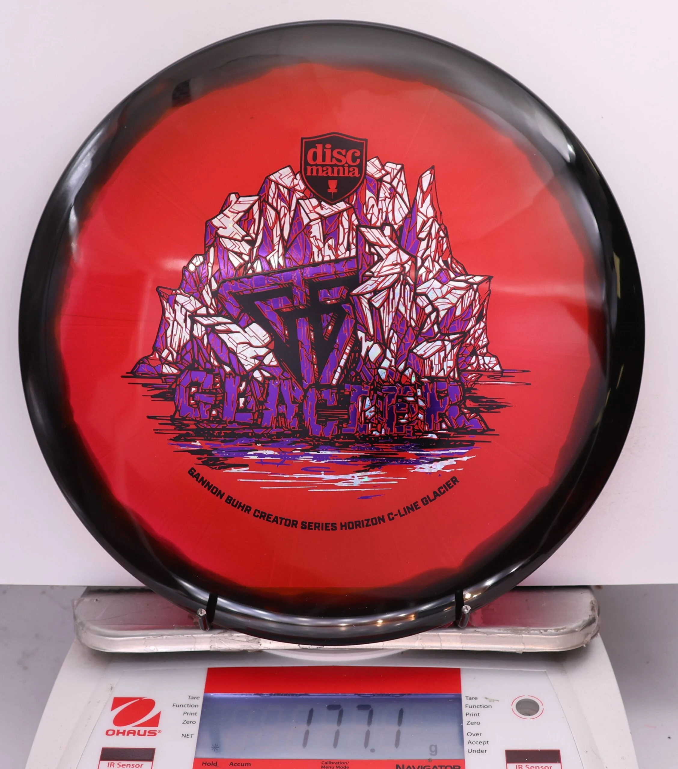 689066 Horizon C-Blend Glacier, Gannon Buhr Creator Series - #944 Black-Red, 177