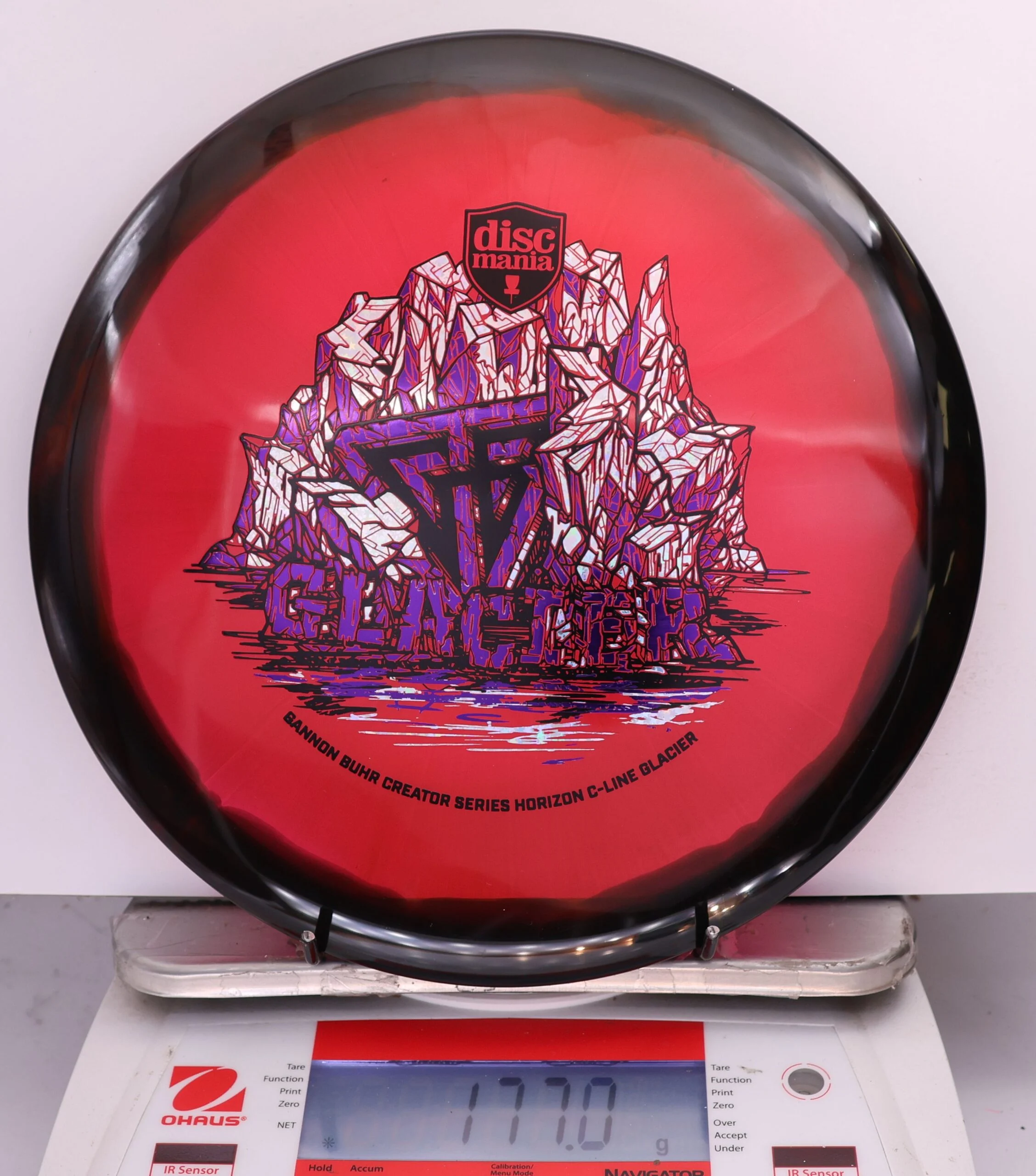 689067 Horizon C-Blend Glacier, Gannon Buhr Creator Series - #945 Black-Red, 177