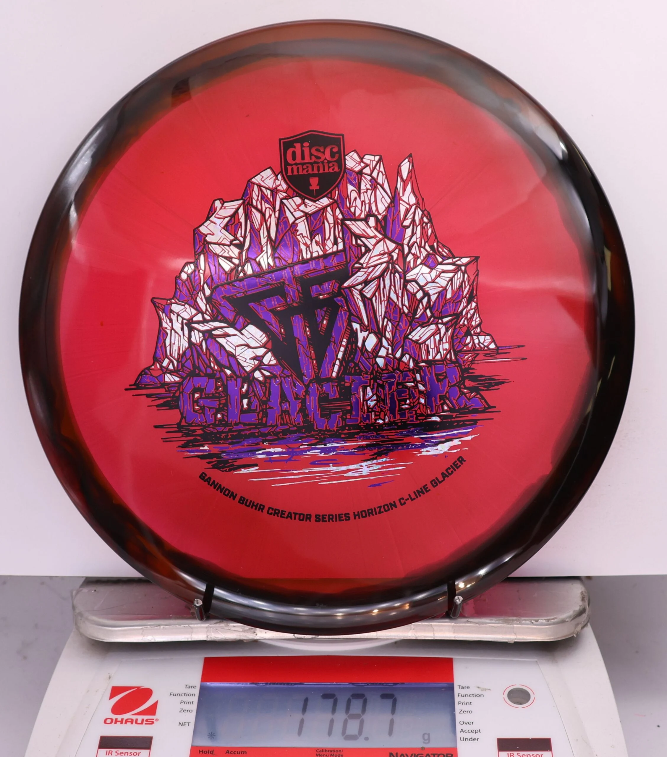 689068 Horizon C-Blend Glacier, Gannon Buhr Creator Series - #946 Black-Red, 179