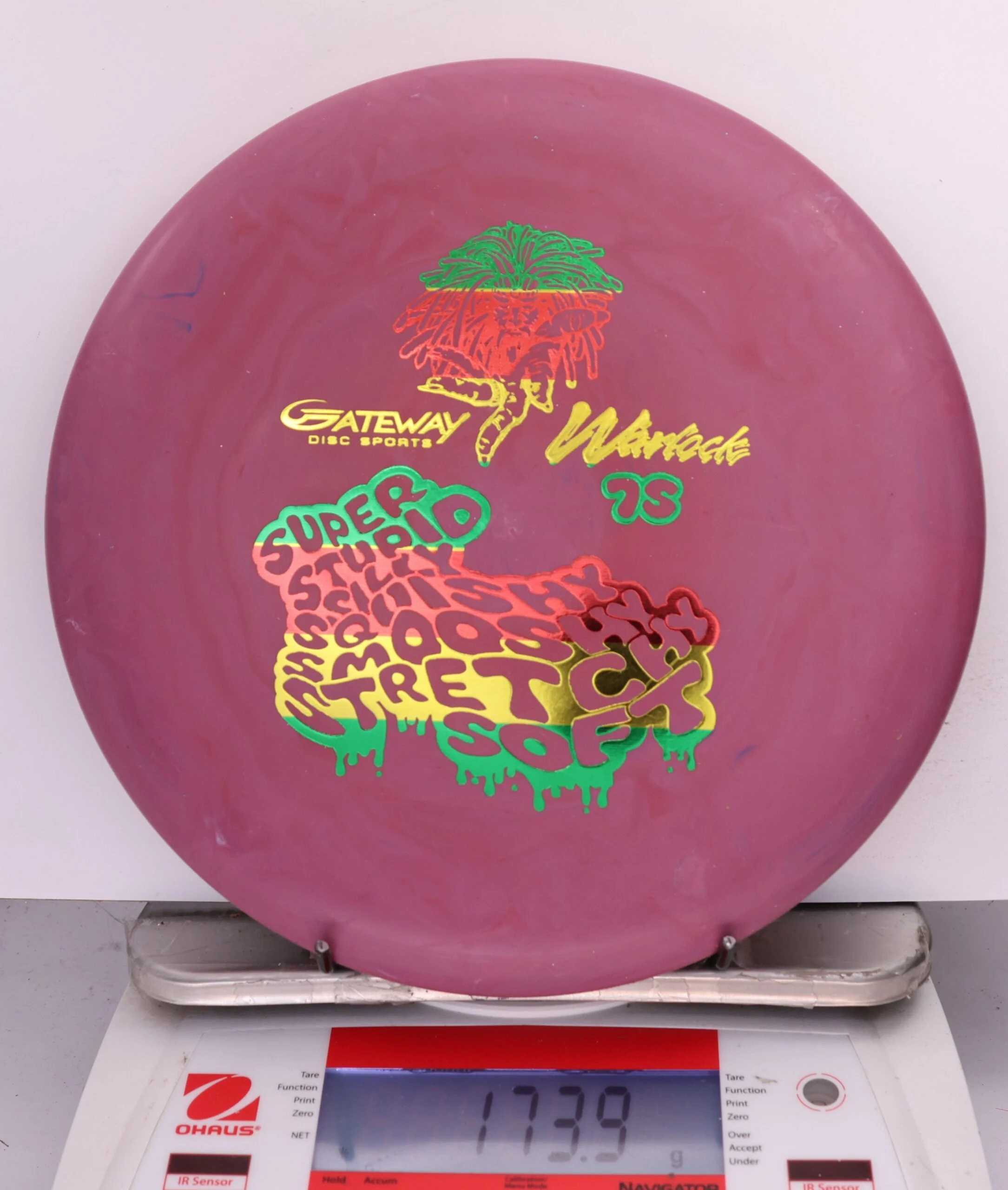 690452 7S SureGrip Warlock - #26 DkRed, 174