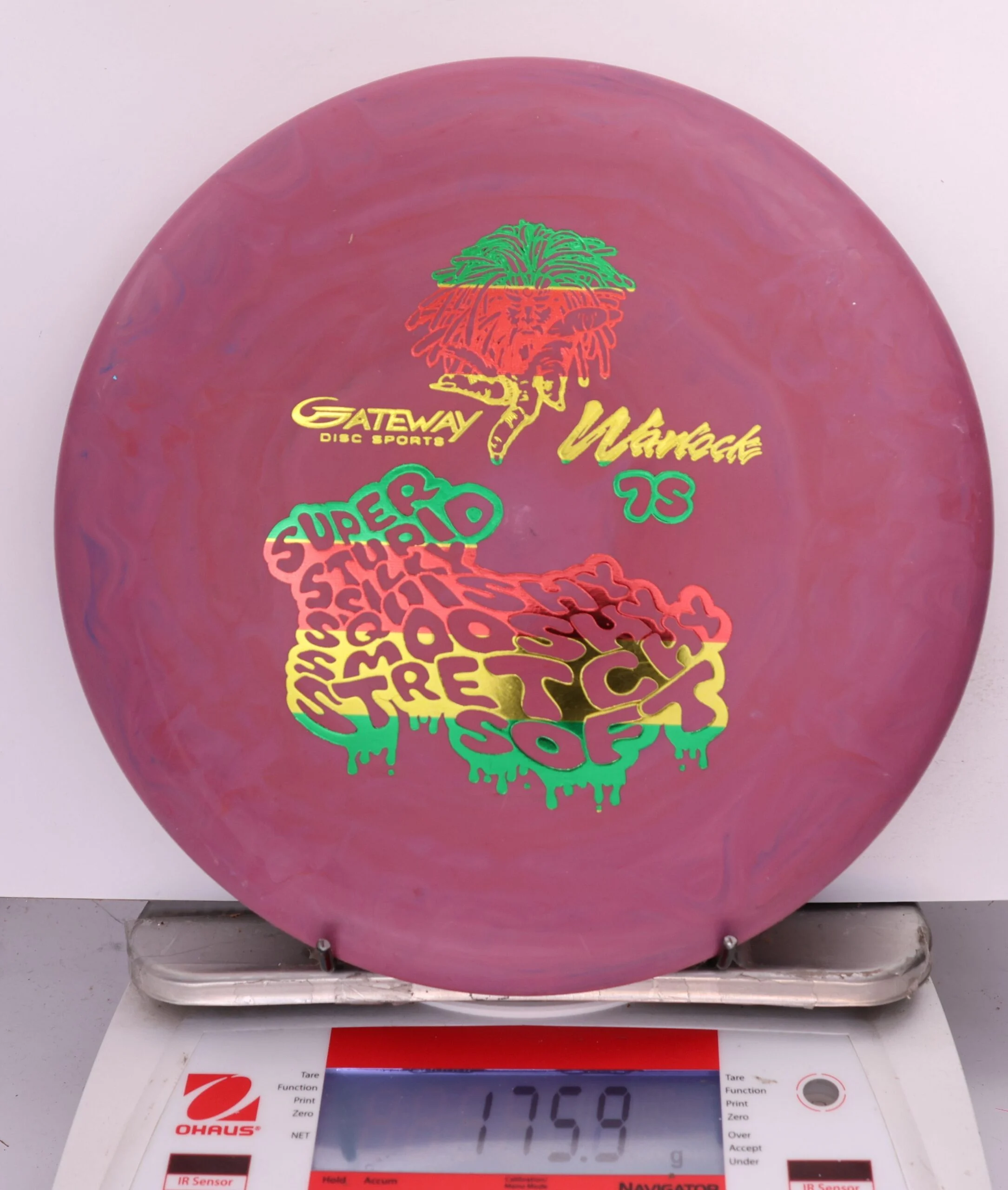 690476 7S SureGrip Warlock - #27 DkRed, 176
