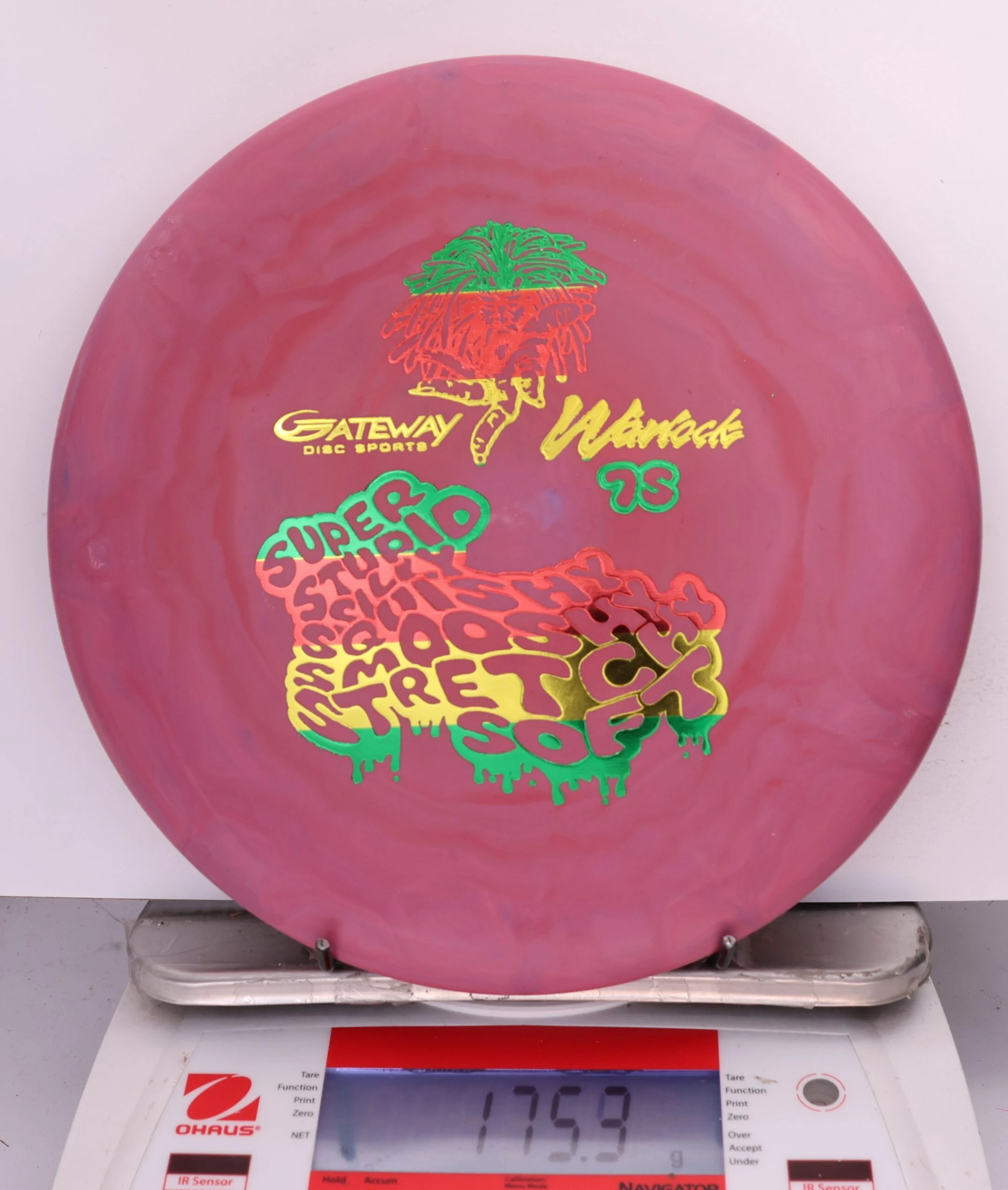 690478 7S SureGrip Warlock - #29 DkRed, 173