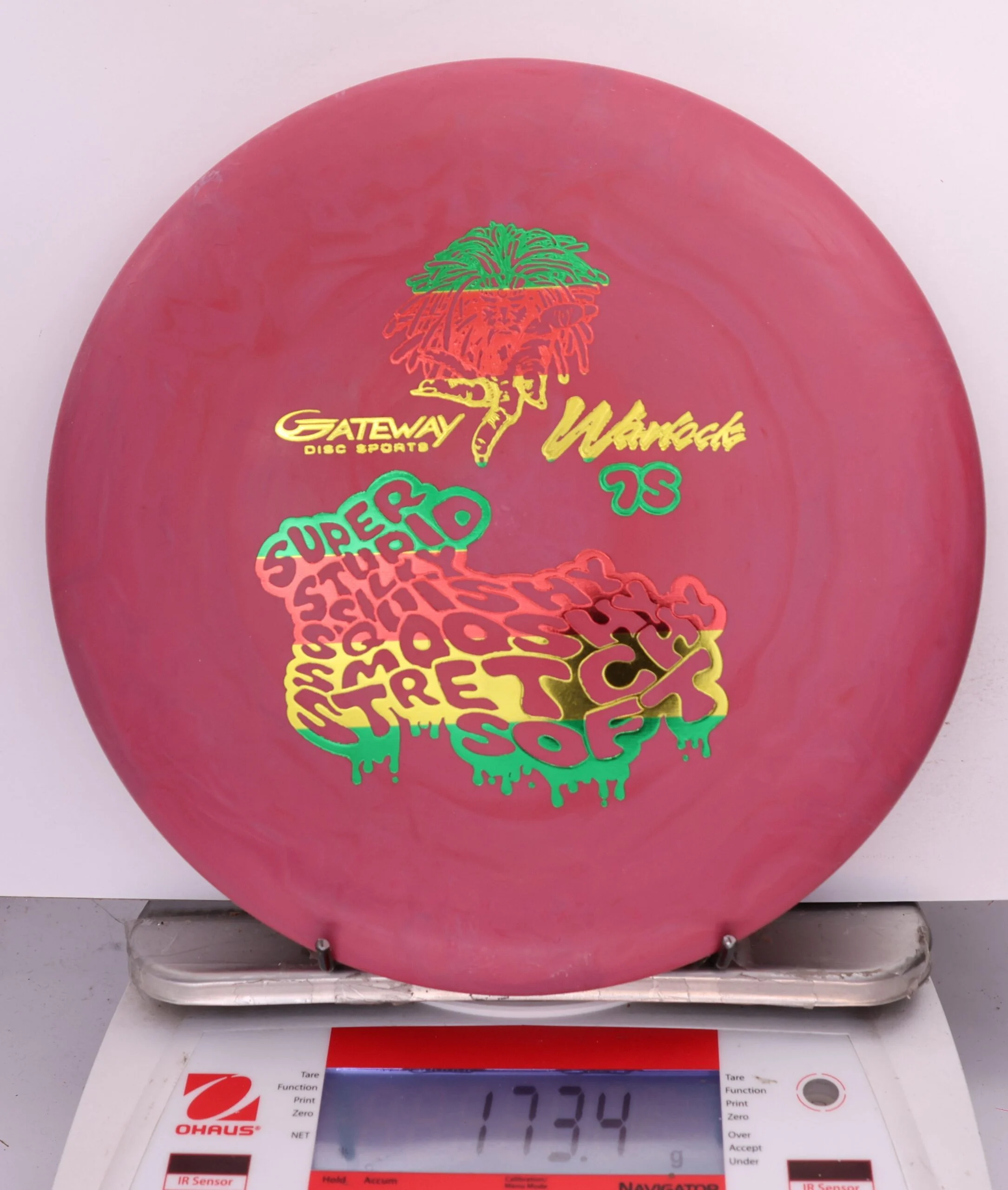 690479 7S SureGrip Warlock - #30 Red, 173