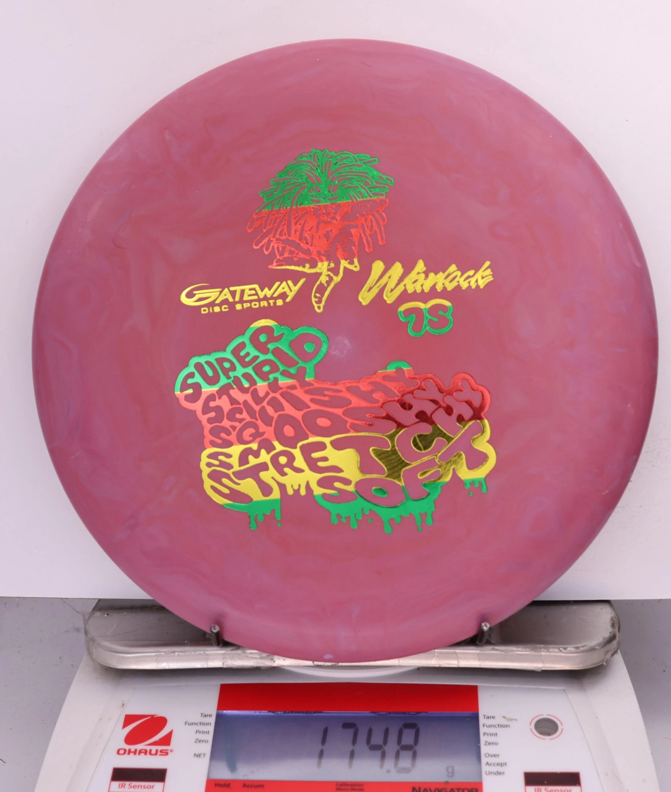 690480 7S SureGrip Warlock - #31 Red, 175