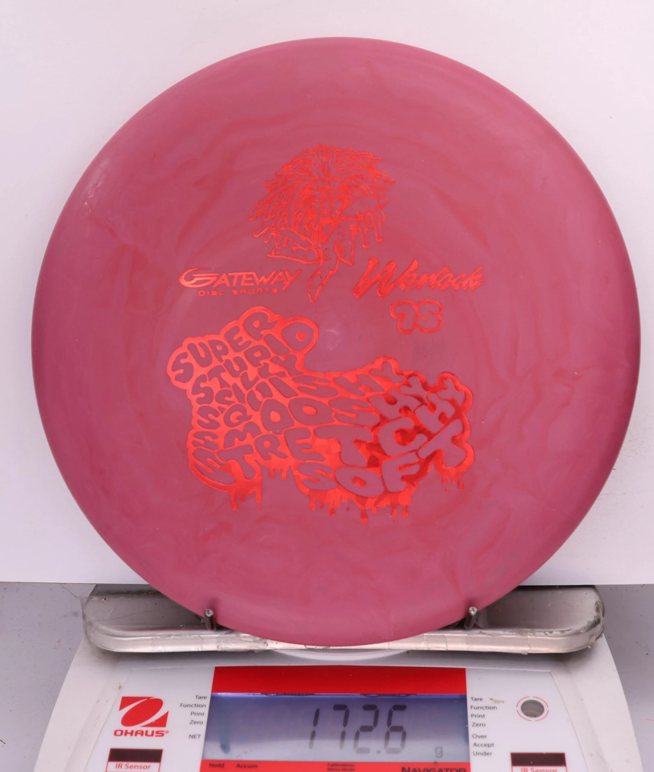 690505 7S SureGrip Warlock - #33 Red, 173