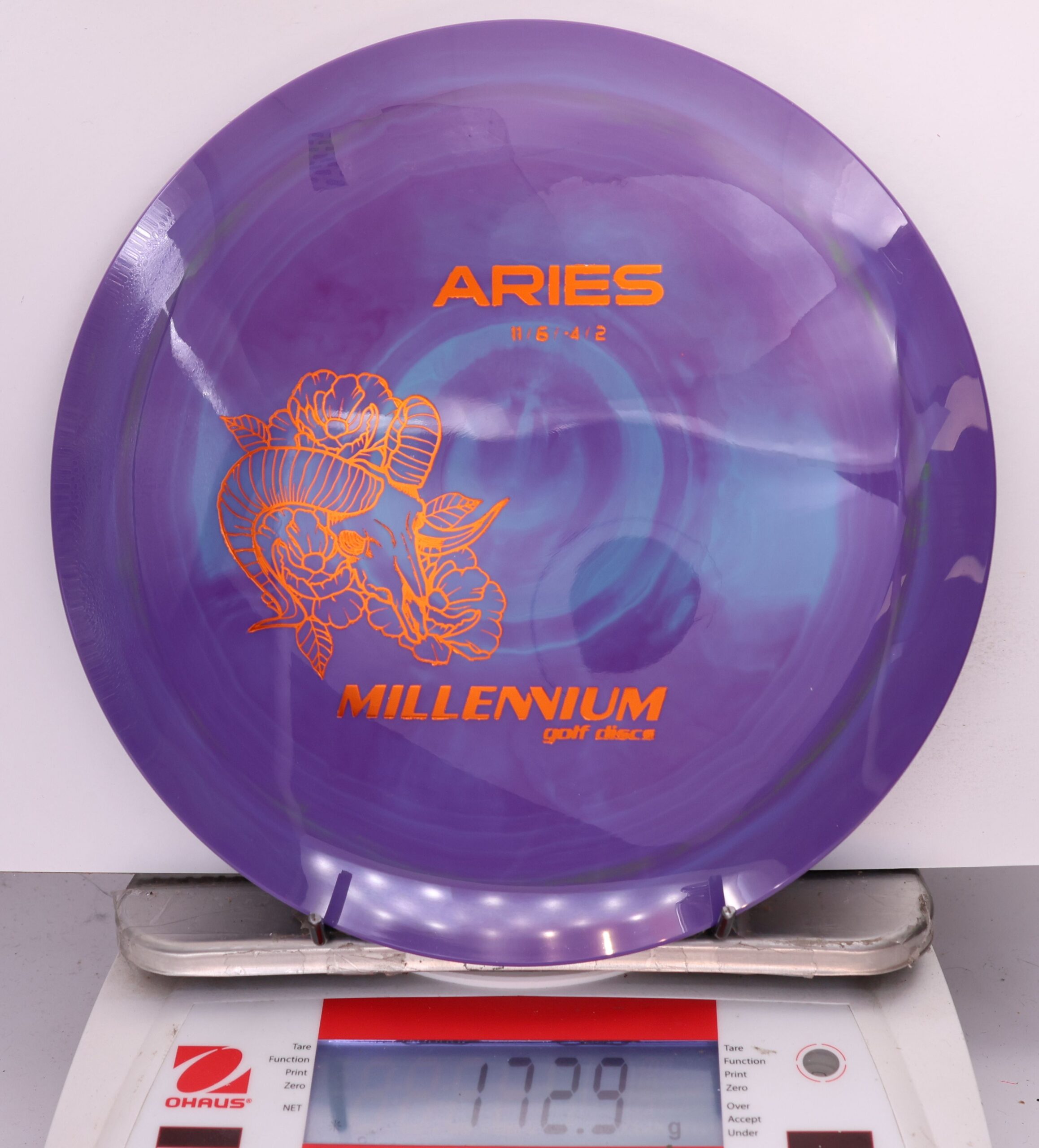 690597 Swirly Sirius Aries - #254 Purple, 173