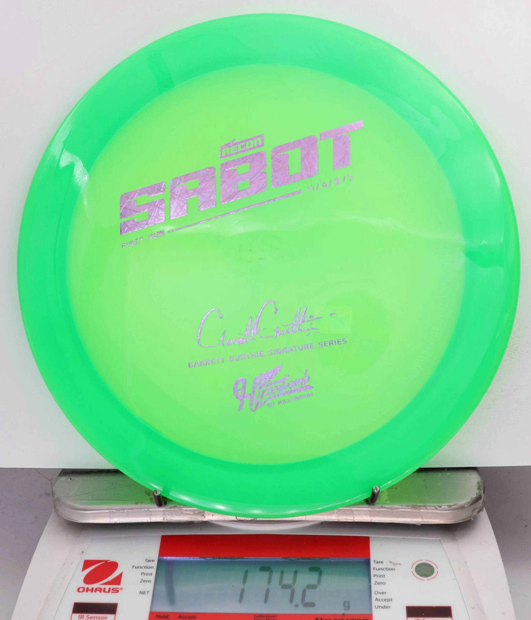 691876 Recon Sabot, Garret Gurthie - 1st Run - #254 Green, 174