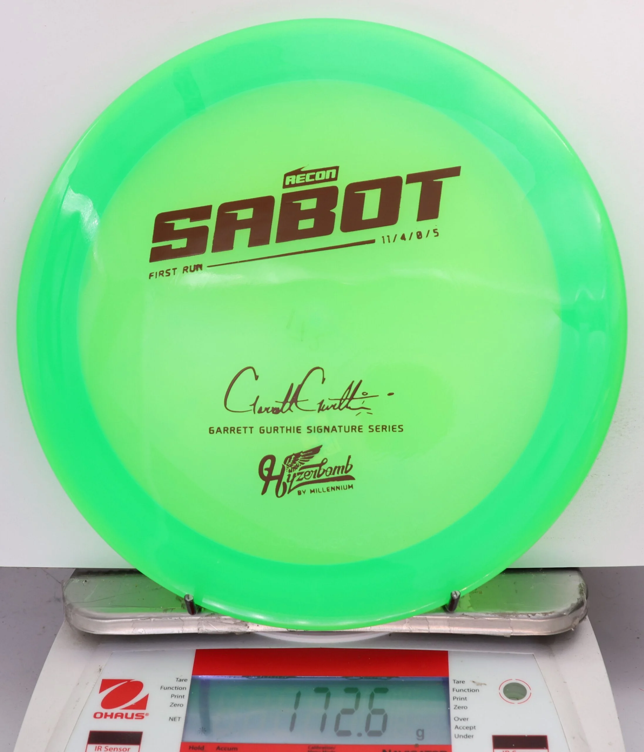 691877 Recon Sabot, Garret Gurthie - 1st Run - #255 Green, 173