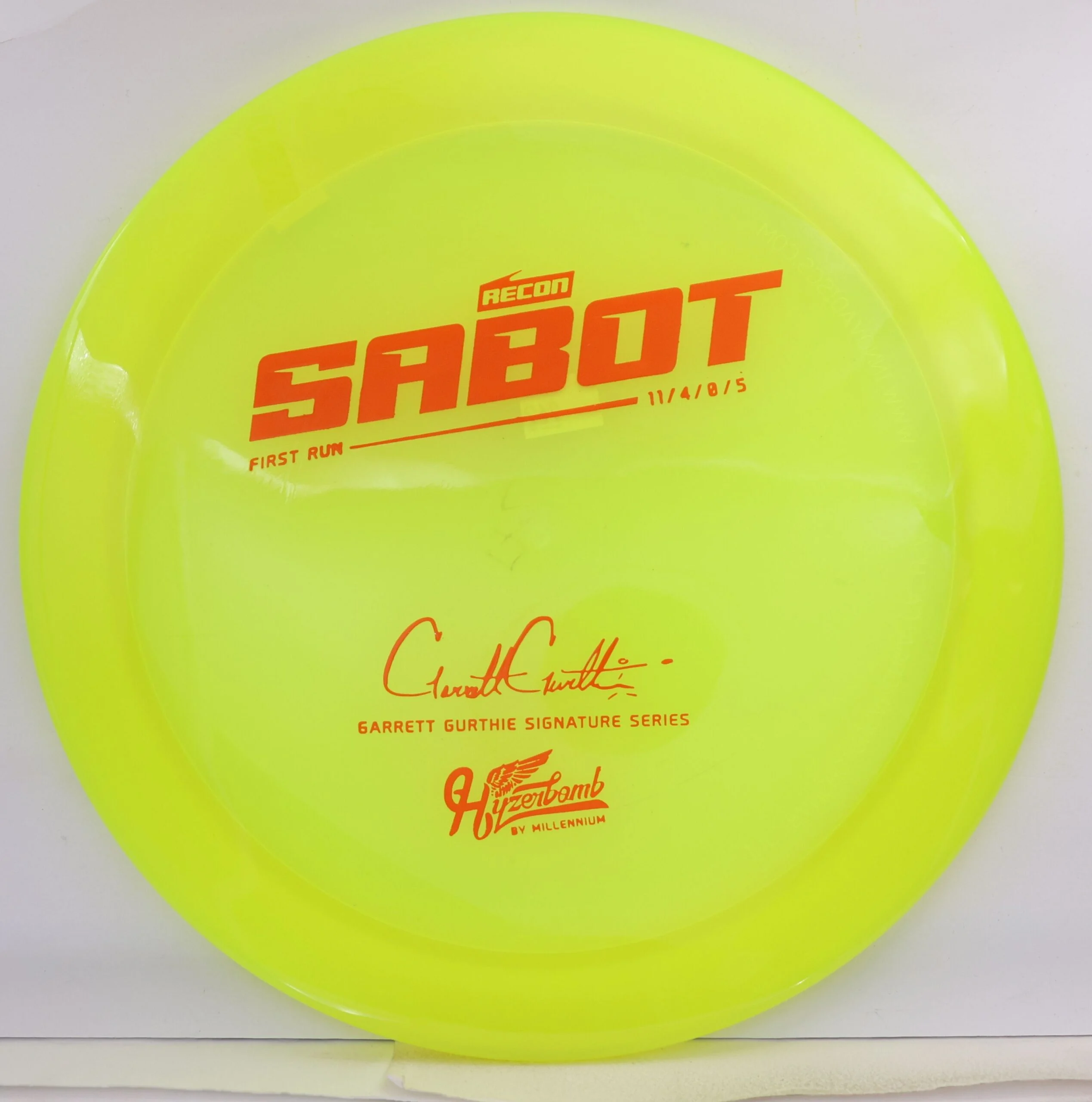 Recon Sabot, Garret Gurthie - 1st Run - Image 2